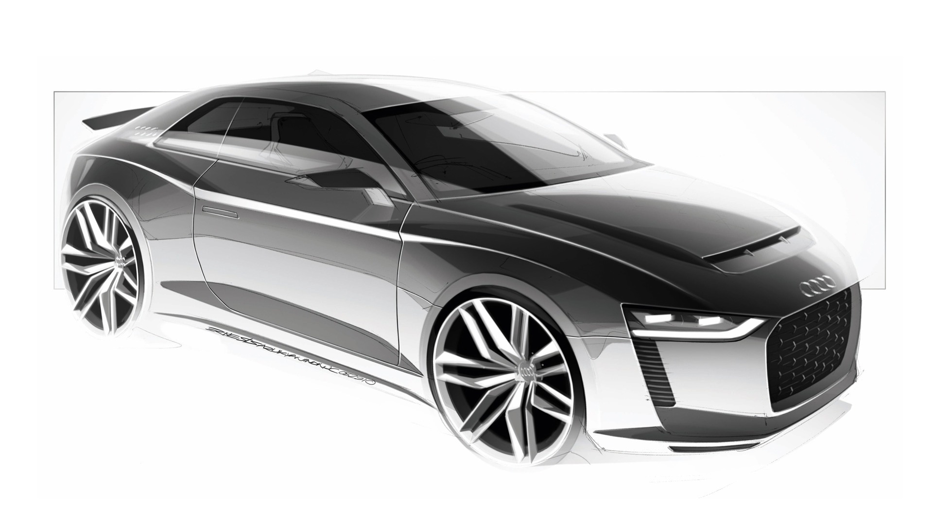 Concept Car Audi quattro - 2010 fonds d'écran HD #24 - 1920x1080