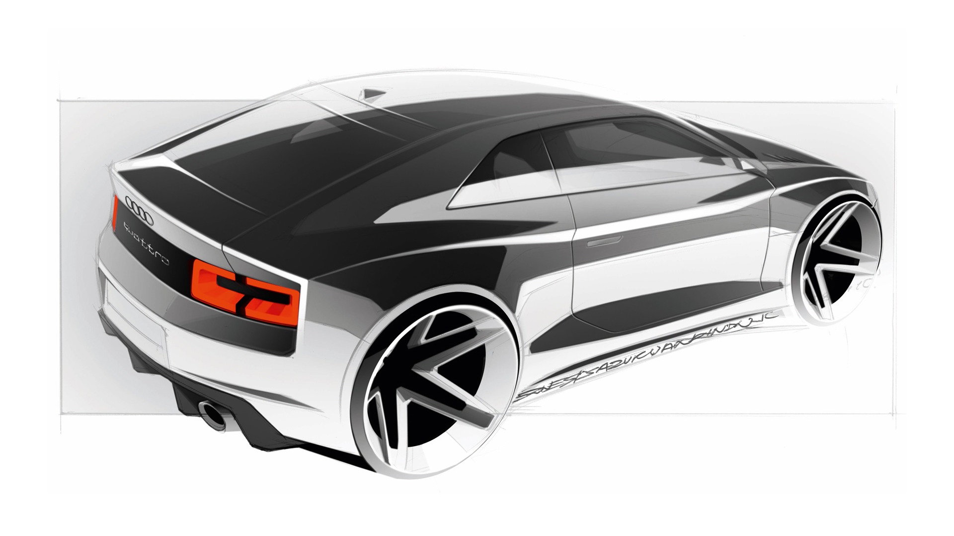 Concept Car Audi quattro - 2010 奥迪25 - 1920x1080