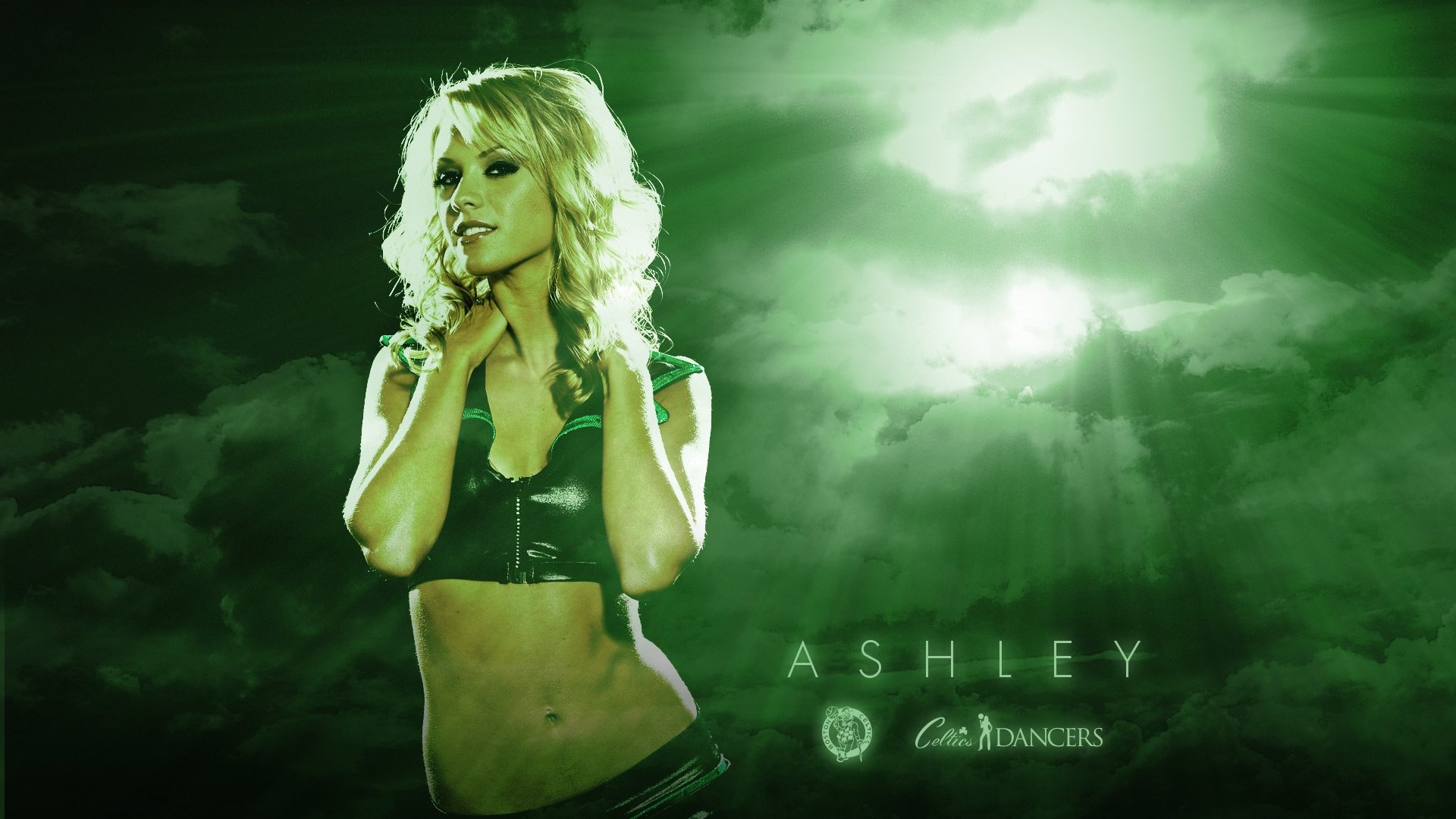 NBA Saison 2010-11, die Celtics Cheerleader Tapete #5 - 1920x1080