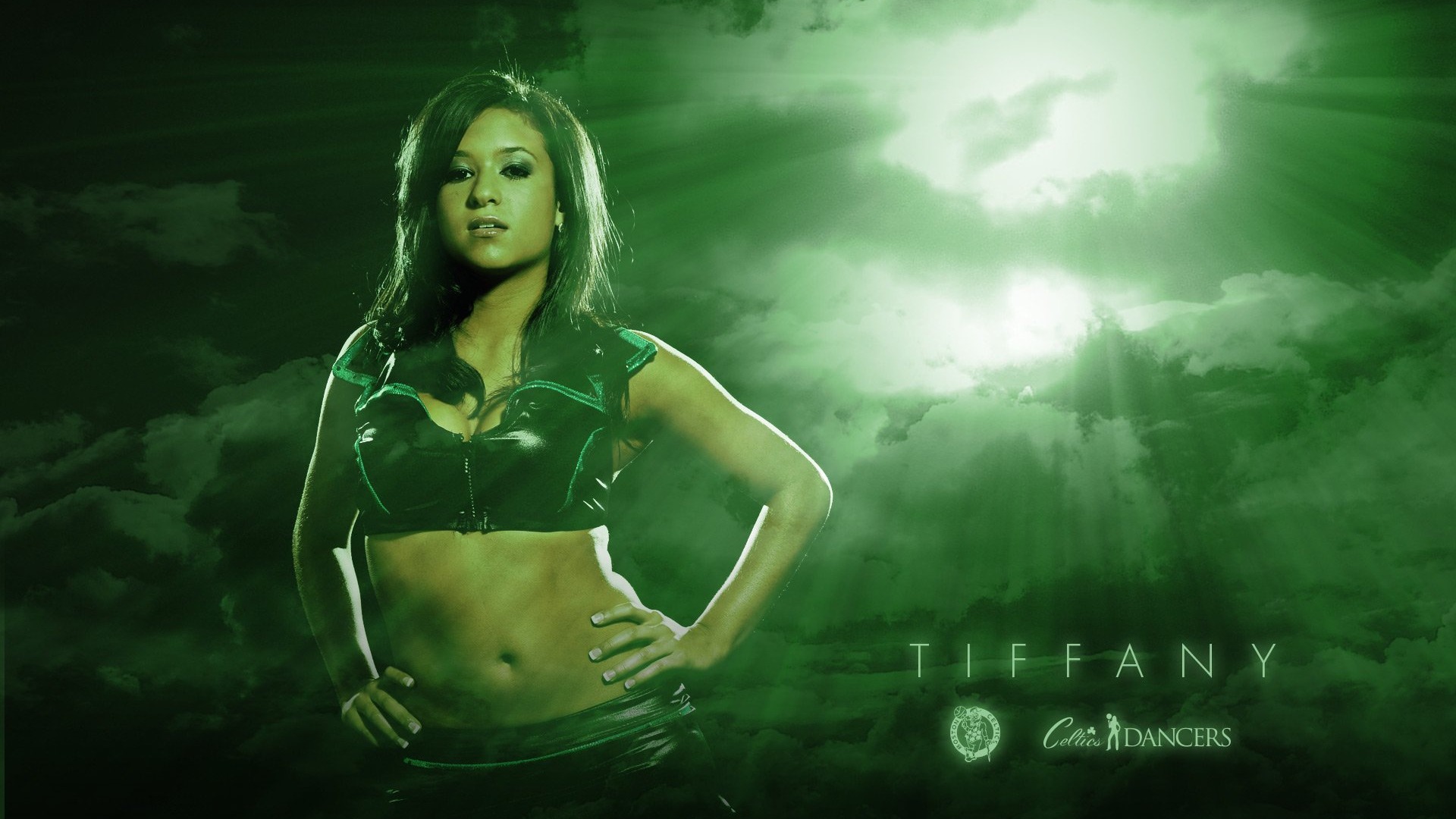 NBA 2010-11 season, the Celtics cheerleaders wallpaper #19 - 1920x1080