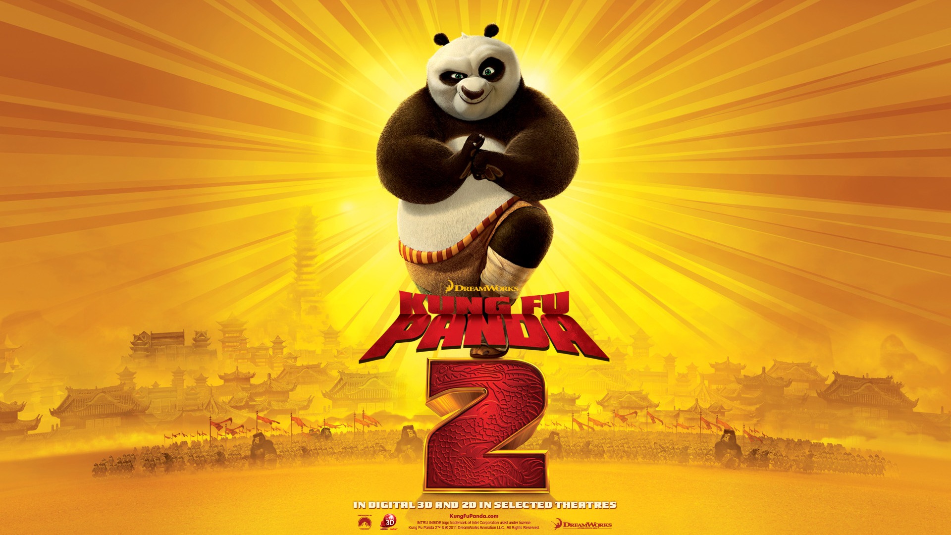 Kung Fu Panda 2 功夫熊貓2 高清壁紙 #2 - 1920x1080
