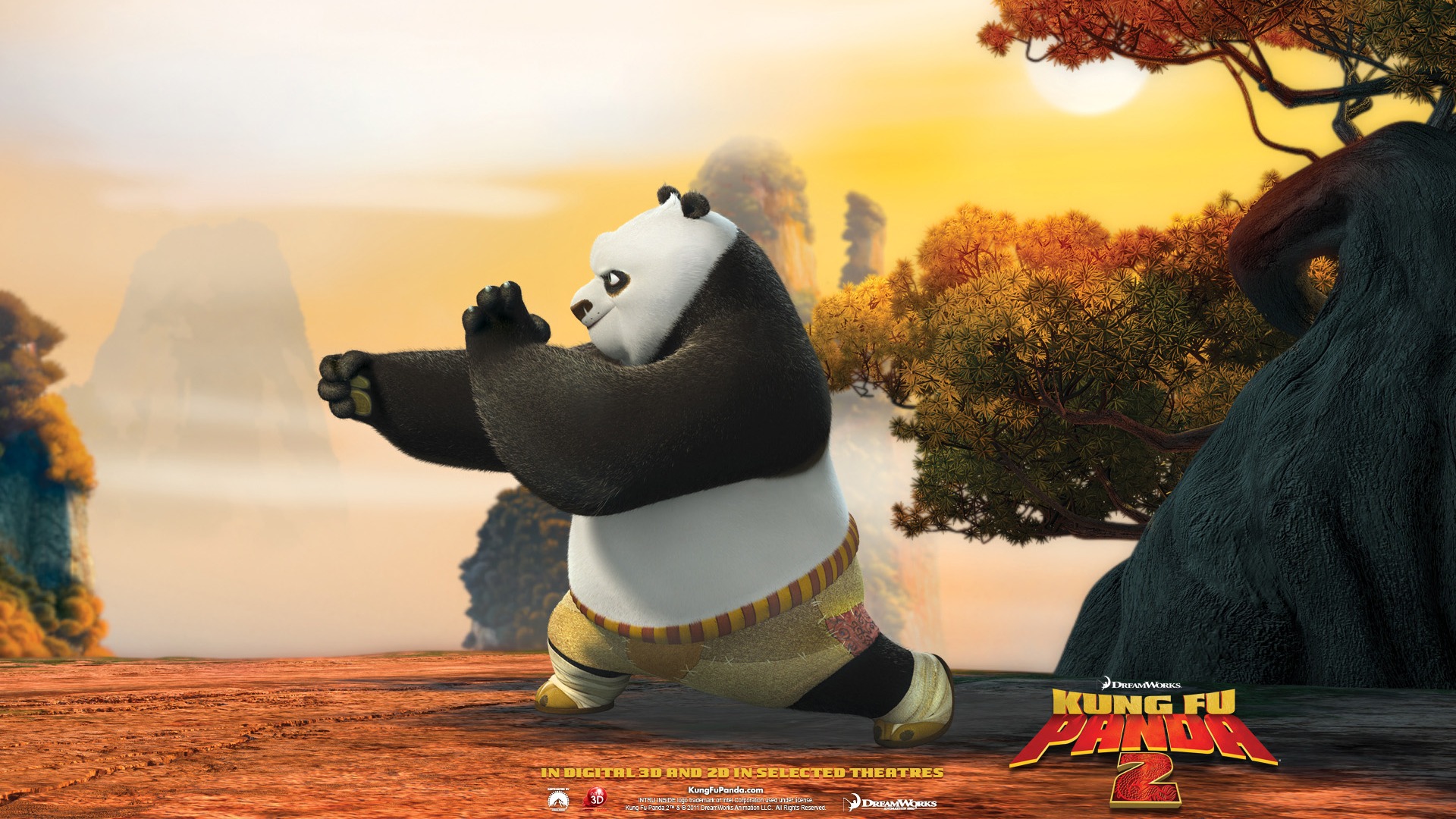 Kung Fu Panda 2 HD tapety na plochu #10 - 1920x1080