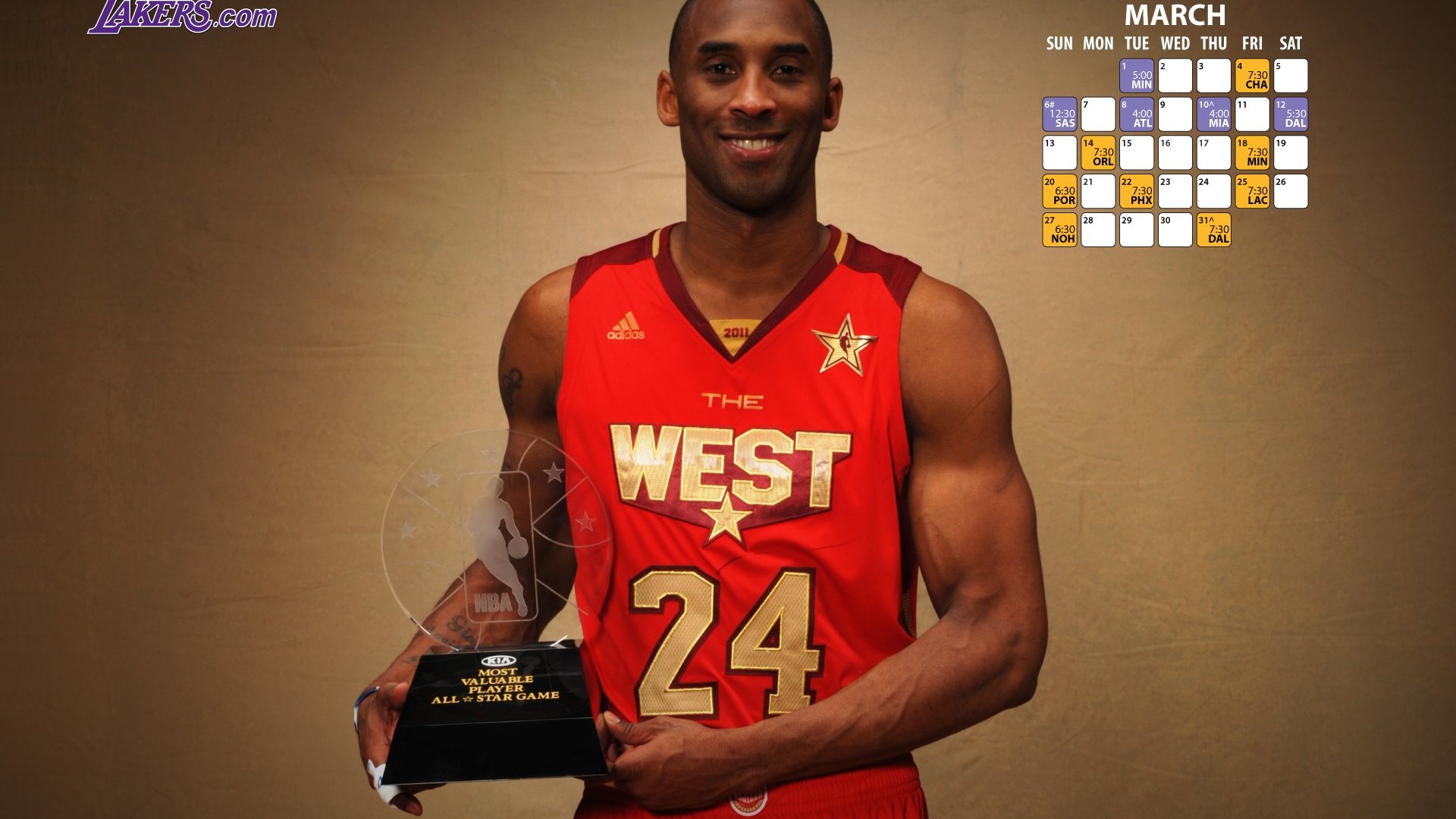 NBAの2010から11シーズン、ロサンゼルスレイカーズの壁紙 #18 - 1920x1080