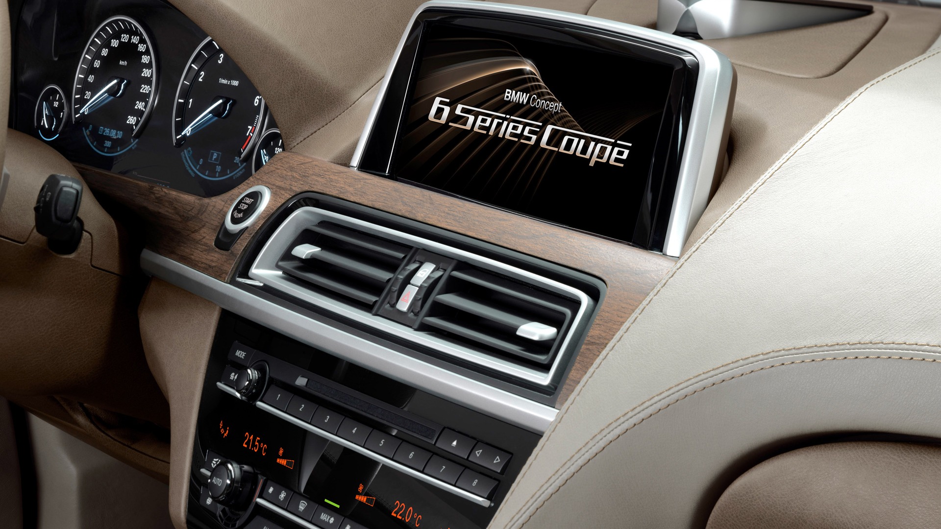 Concept Car BMW 6-Series Coupe - 2010 宝马18 - 1920x1080