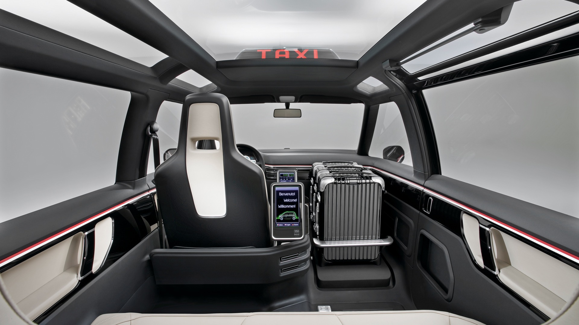 Concept Car Volkswagen Milano Taxi - 2010 大眾 #13 - 1920x1080