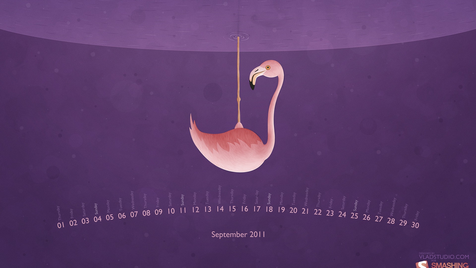 Septembre 2011 Calendar Wallpaper (1) #14 - 1920x1080