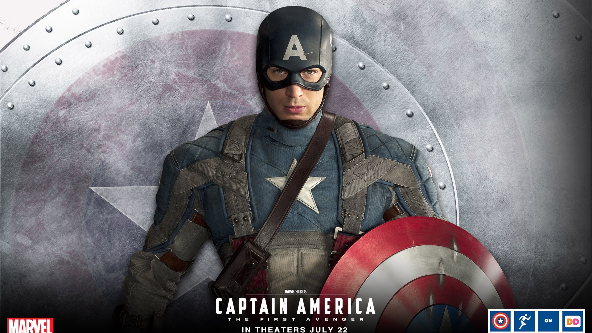 Kapitán Amerika: První Avenger HD tapety na plochu #4 - 1920x1080