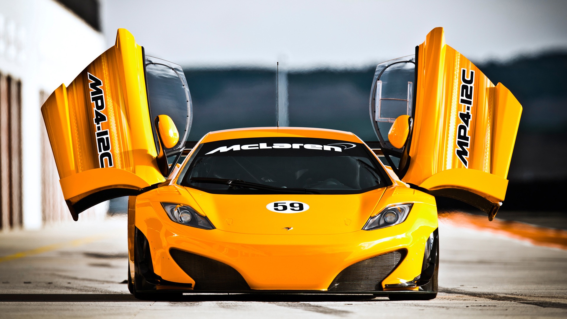 맥라렌 MP4 - 12C GT3 - 2011의 HD 배경 화면 #5 - 1920x1080