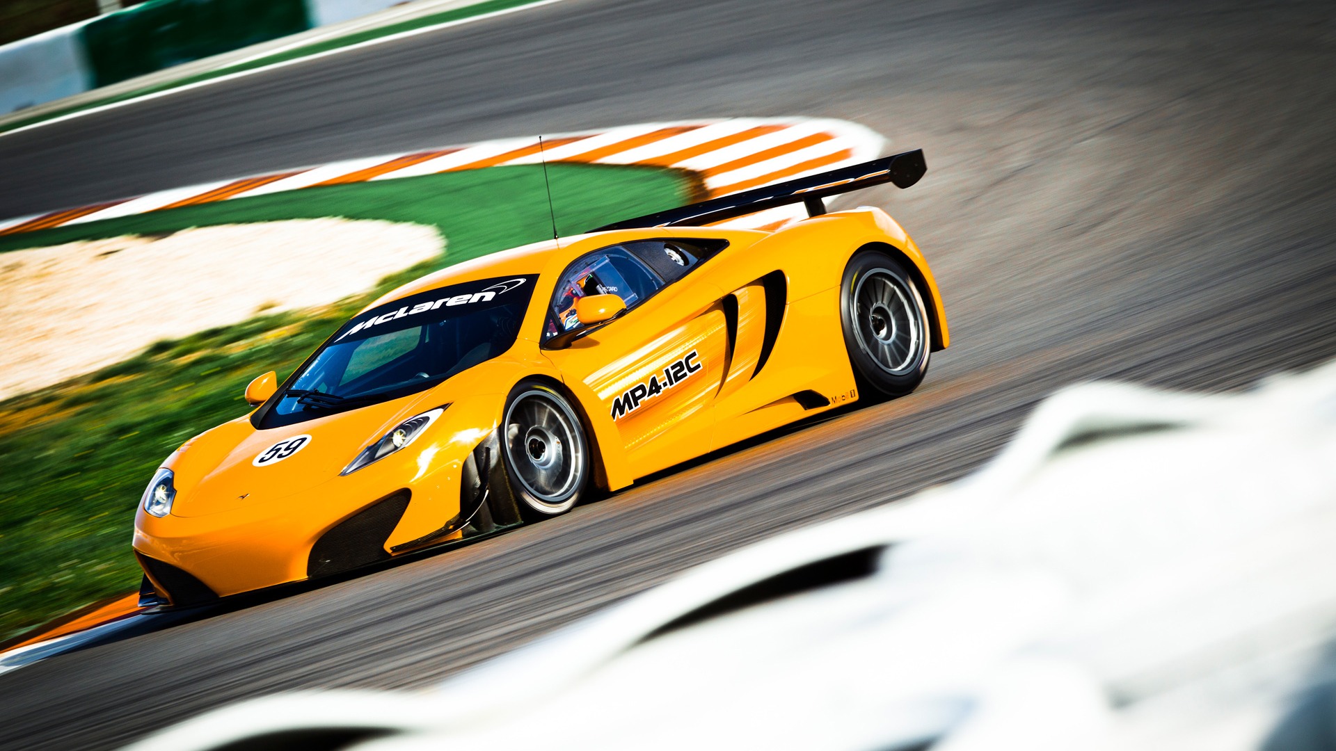 맥라렌 MP4 - 12C GT3 - 2011의 HD 배경 화면 #13 - 1920x1080