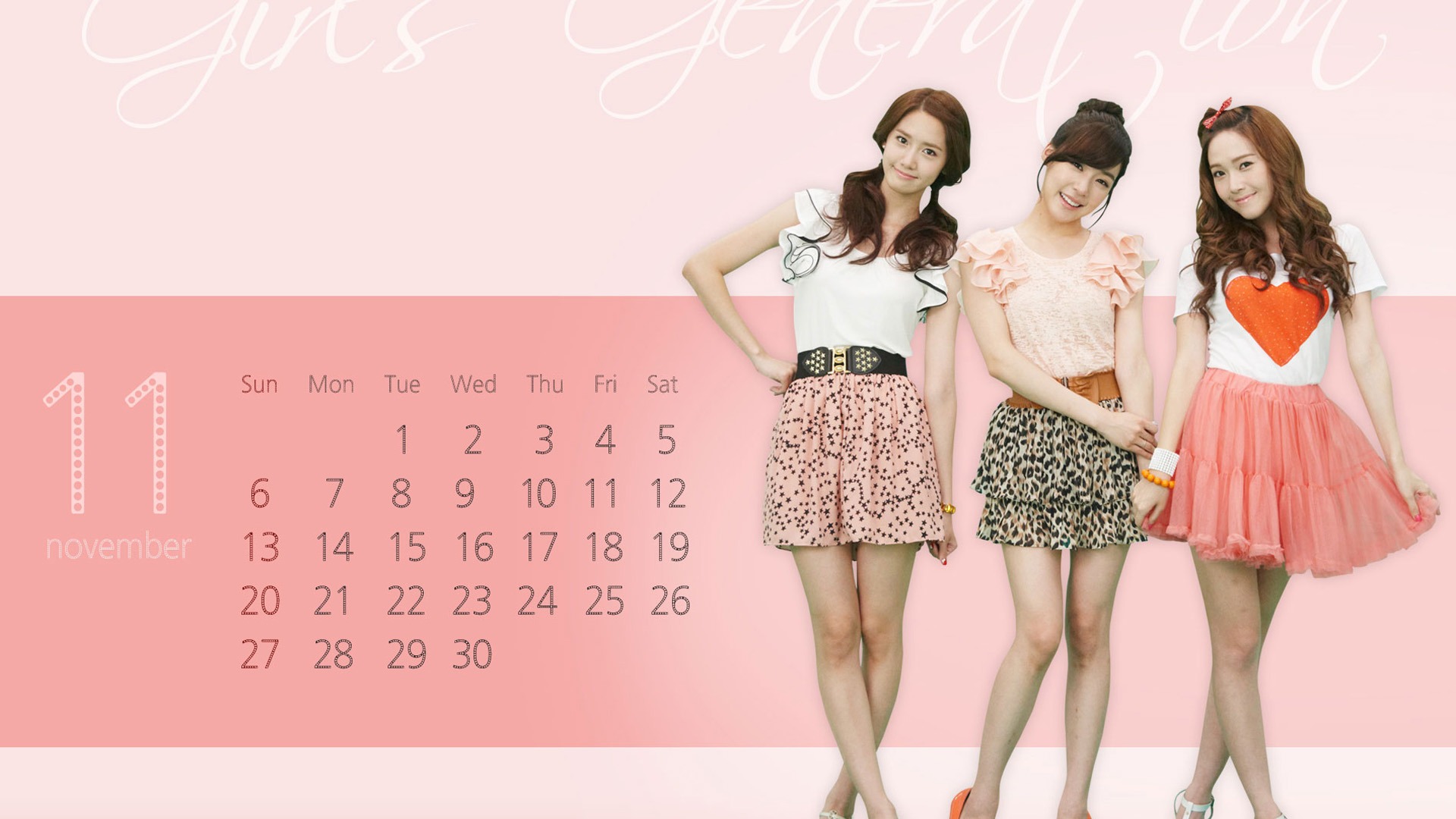 November 2011 Kalender Wallpaper (2) #16 - 1920x1080