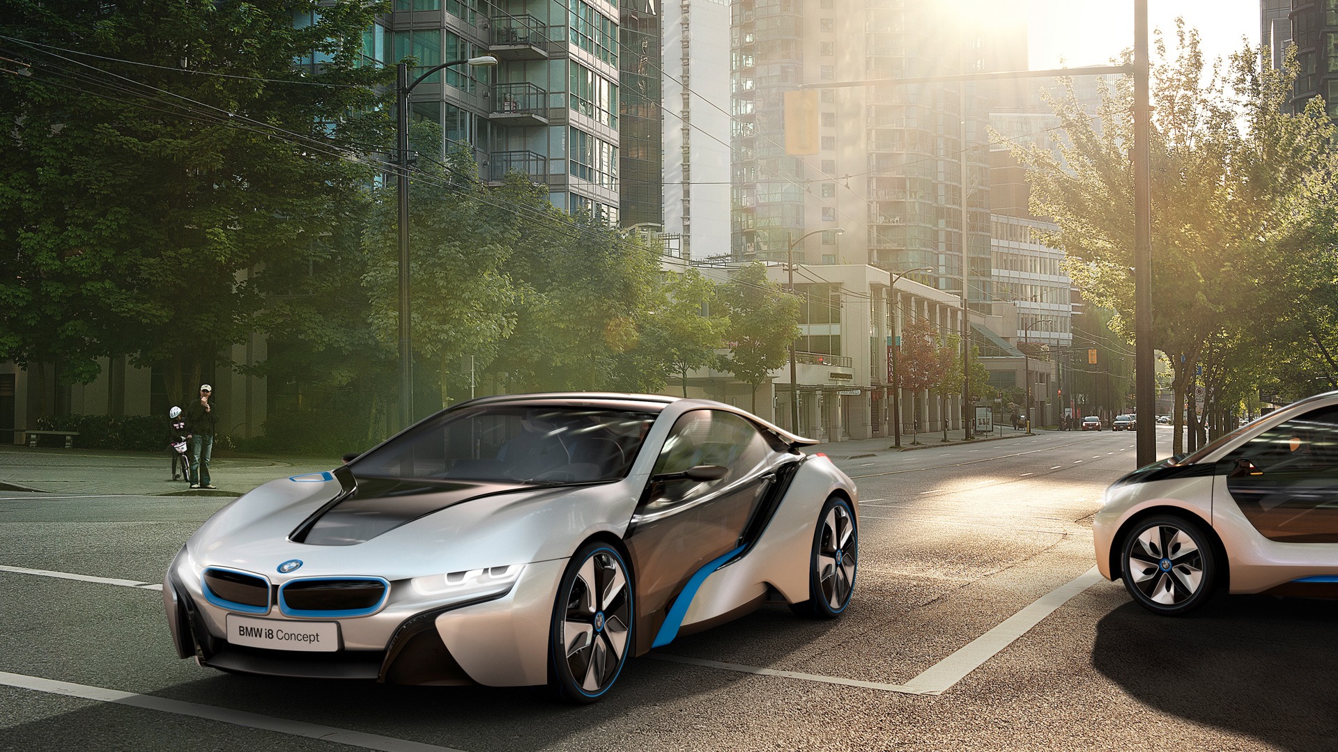 BMW i8 개념 - 2011의 HD 배경 화면 #12 - 1920x1080