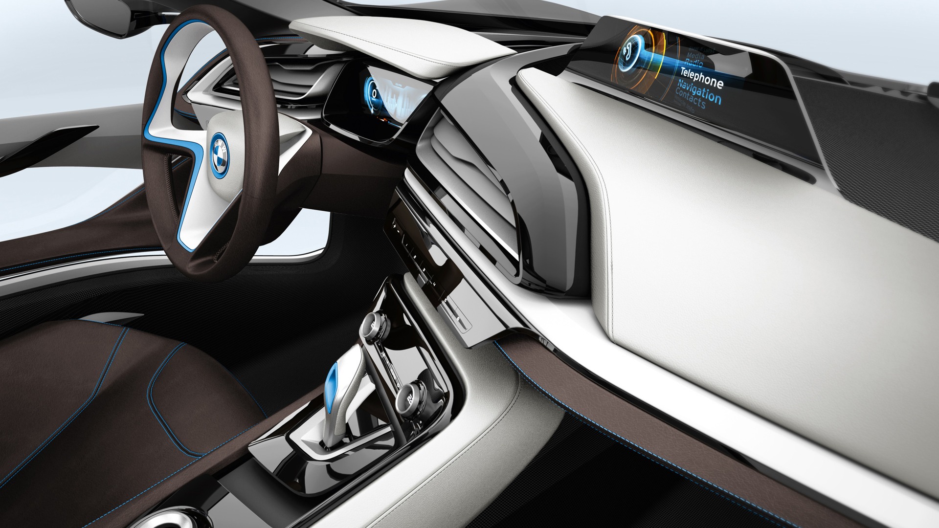 BMW i8 개념 - 2011의 HD 배경 화면 #35 - 1920x1080