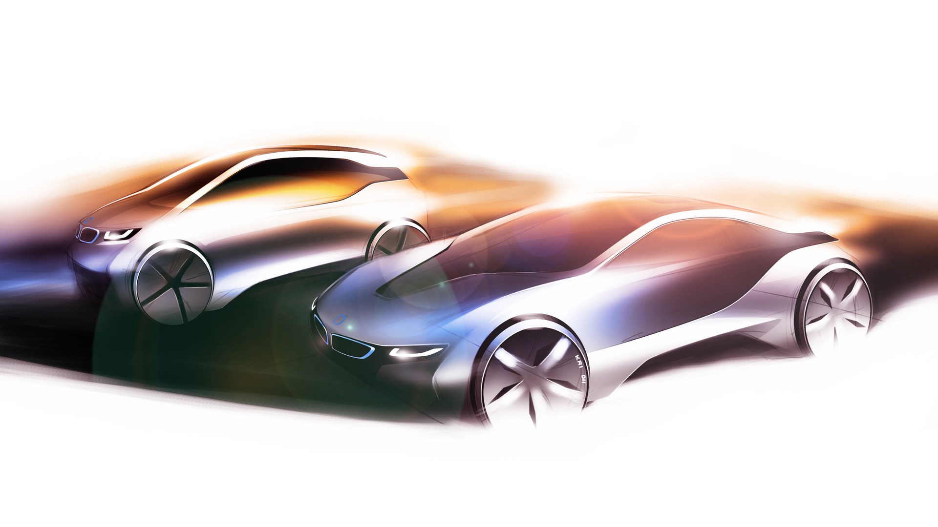 BMW i8 Concept - 2011 宝马46 - 1920x1080