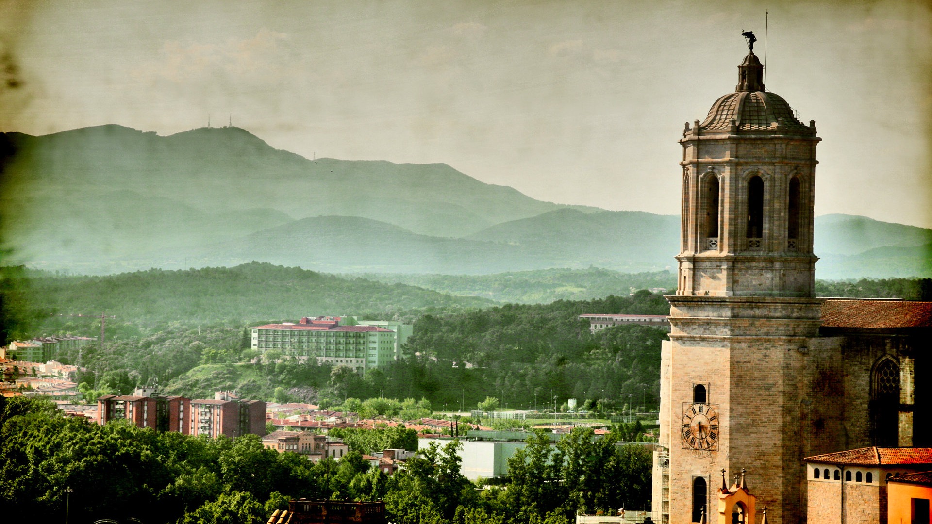 Espagne Girona HDR-style wallpapers #5 - 1920x1080