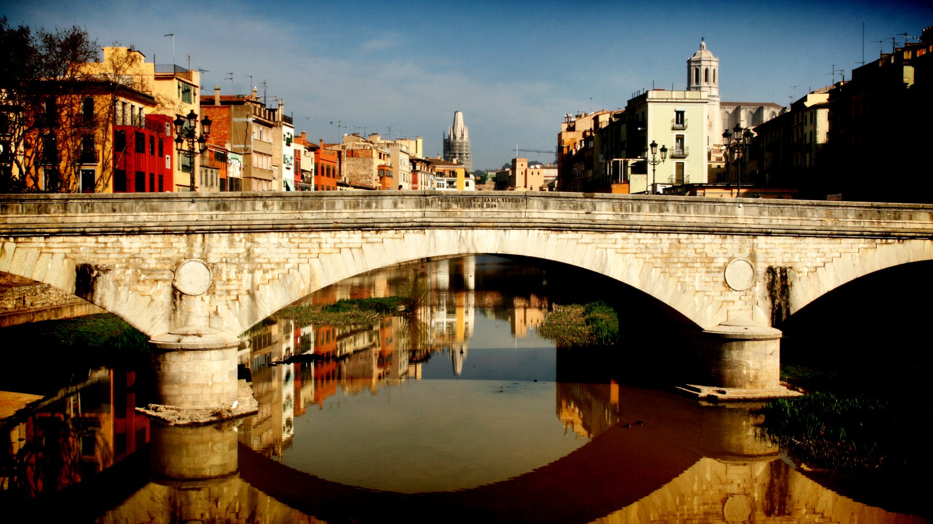 Spanien Girona HDR-Stil Hintergrundbilder #14 - 1920x1080