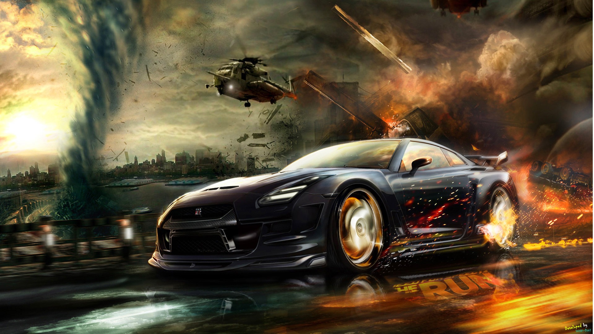 Need for Speed​​: The Run 極品飛車16：亡命狂飆高清壁紙 #2 - 1920x1080