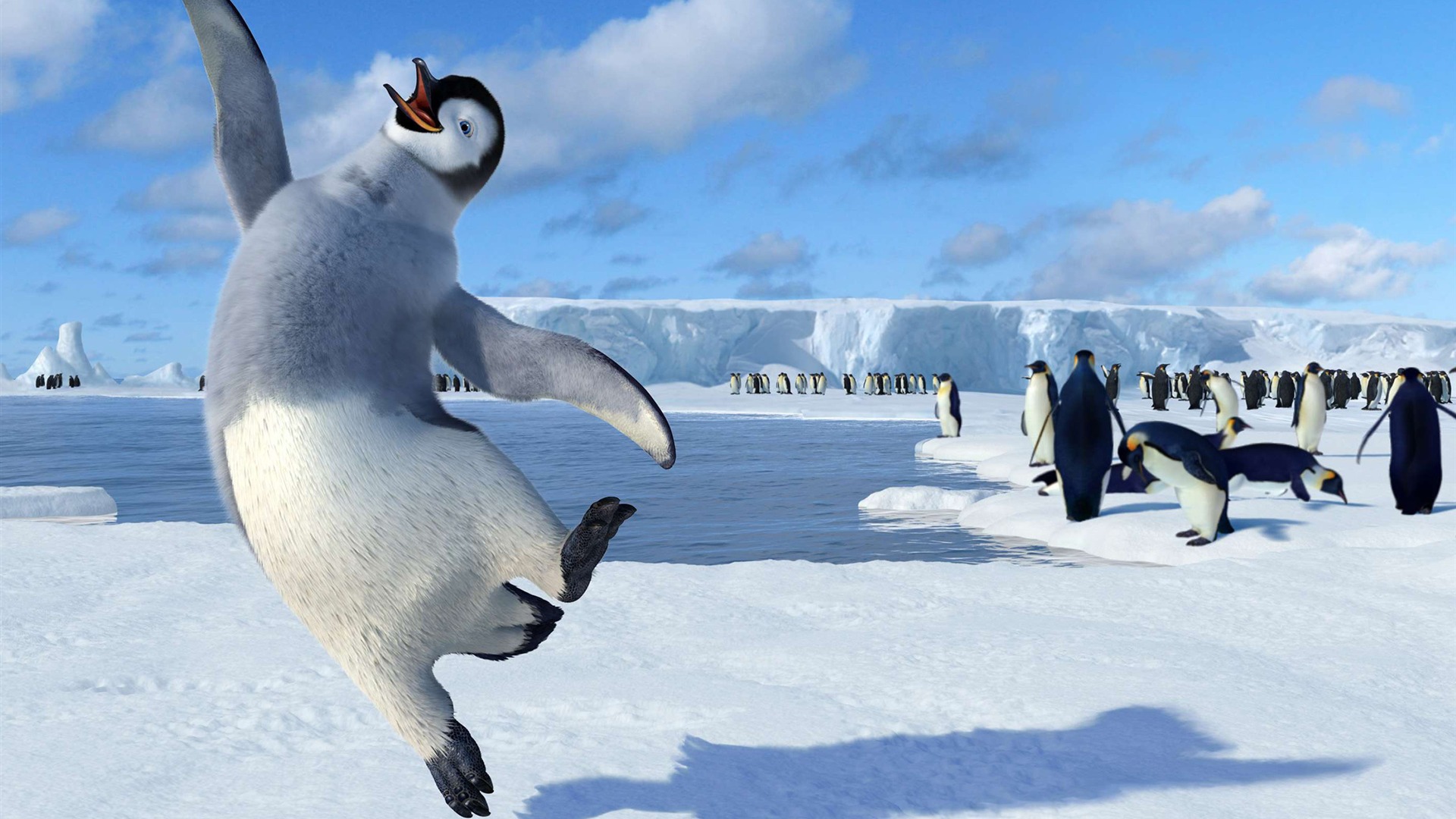 Happy Feet Two 快乐的大脚2 高清壁纸3 - 1920x1080