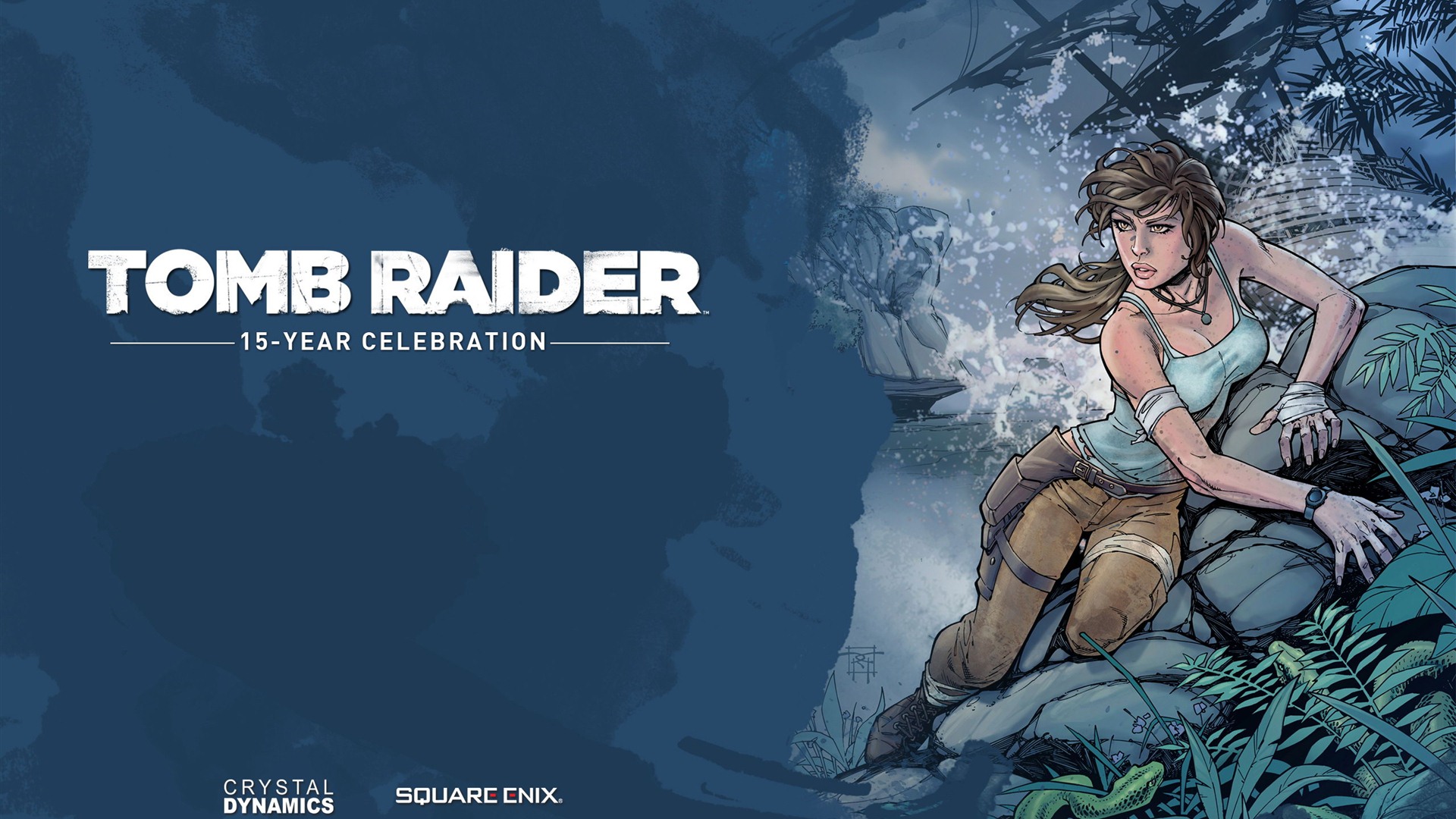 Tomb Raider 15-leté oslava HD wallpapers #12 - 1920x1080