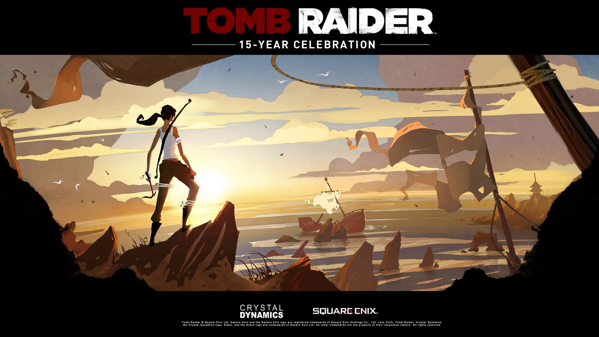 Tomb Raider 15-leté oslava HD wallpapers #13 - 1920x1080