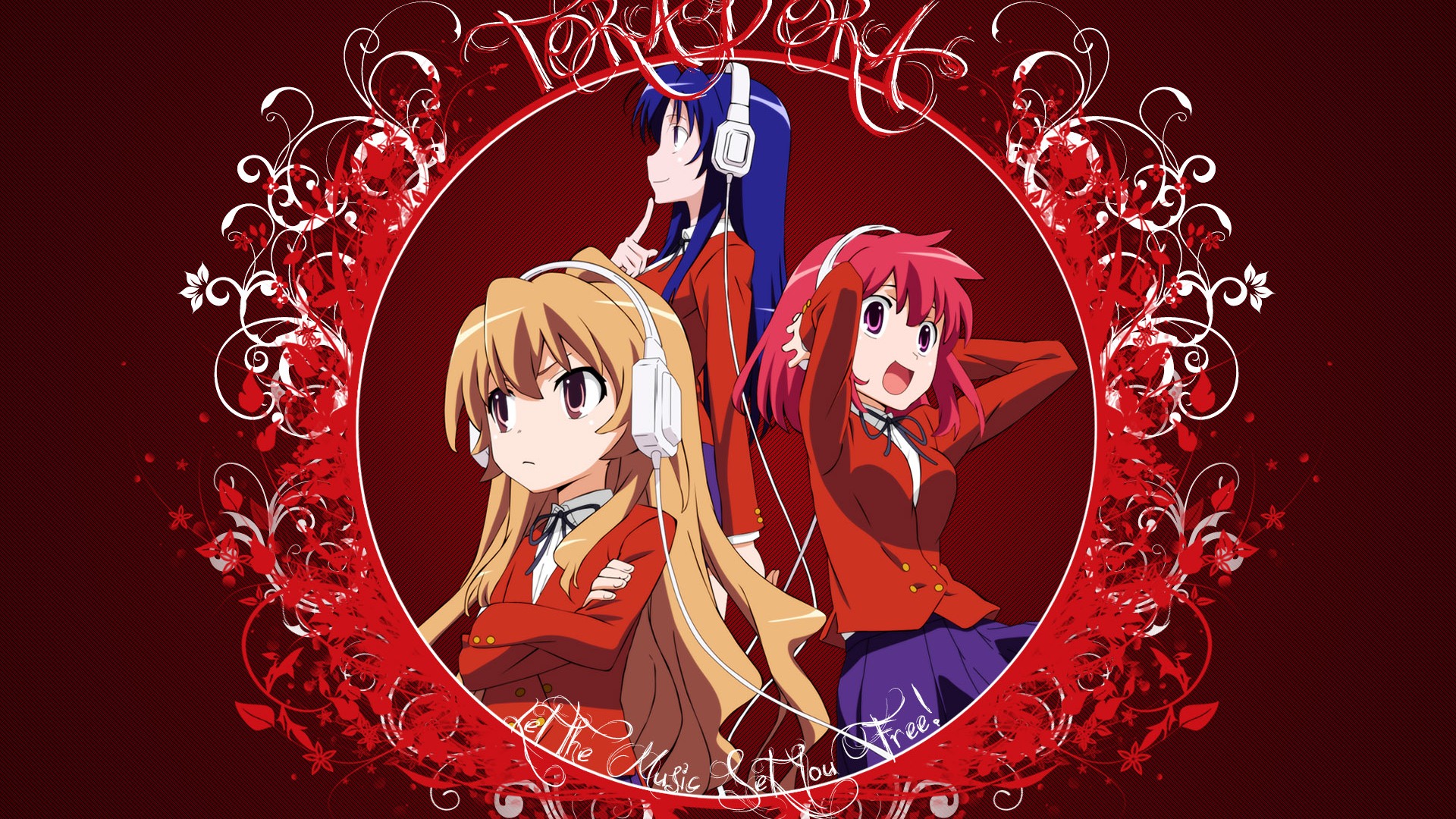 Toradora 龍與虎 高清壁紙 #1 - 1920x1080