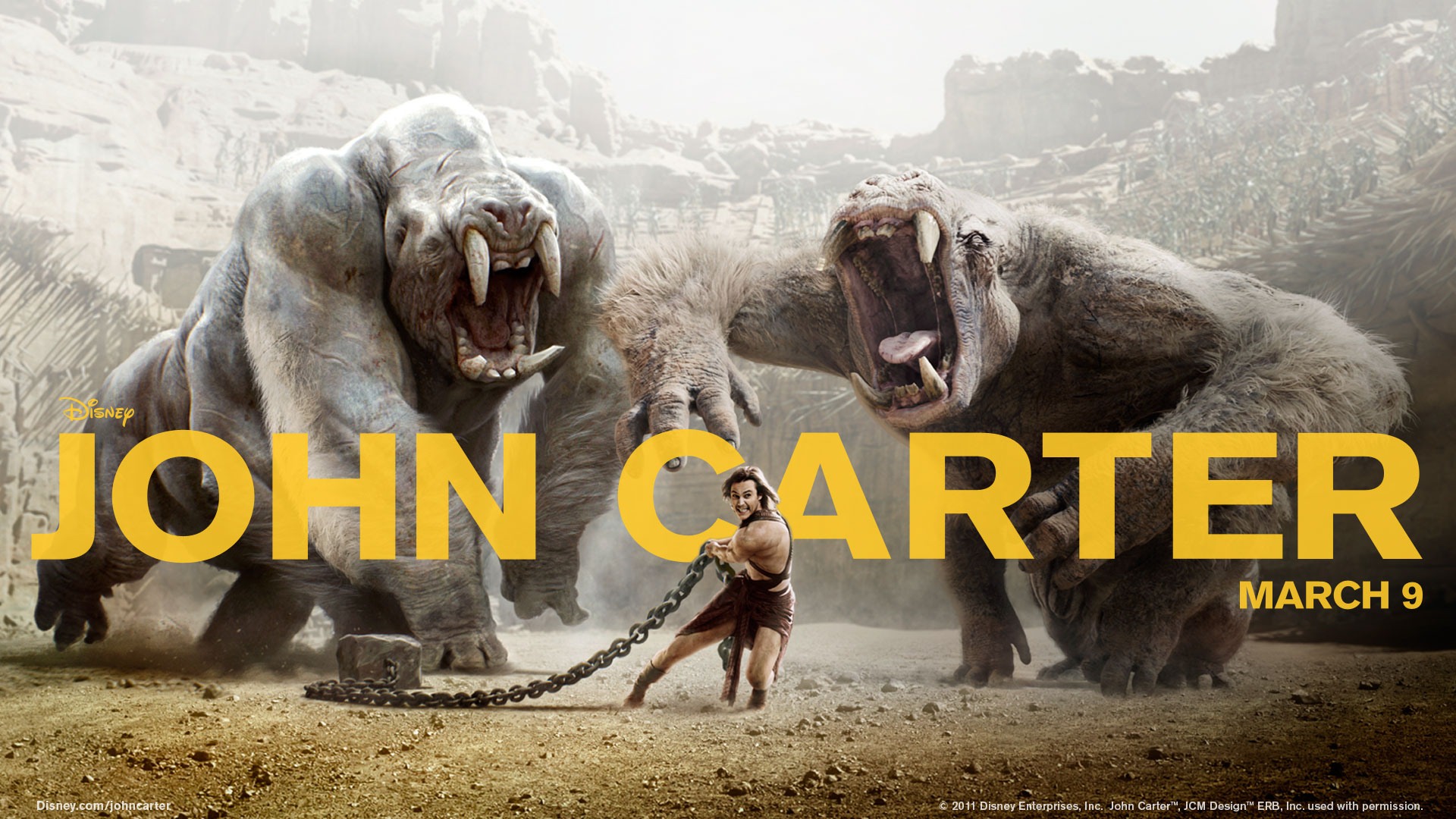 2012 John Carter fondos de pantalla de alta definición #1 - 1920x1080