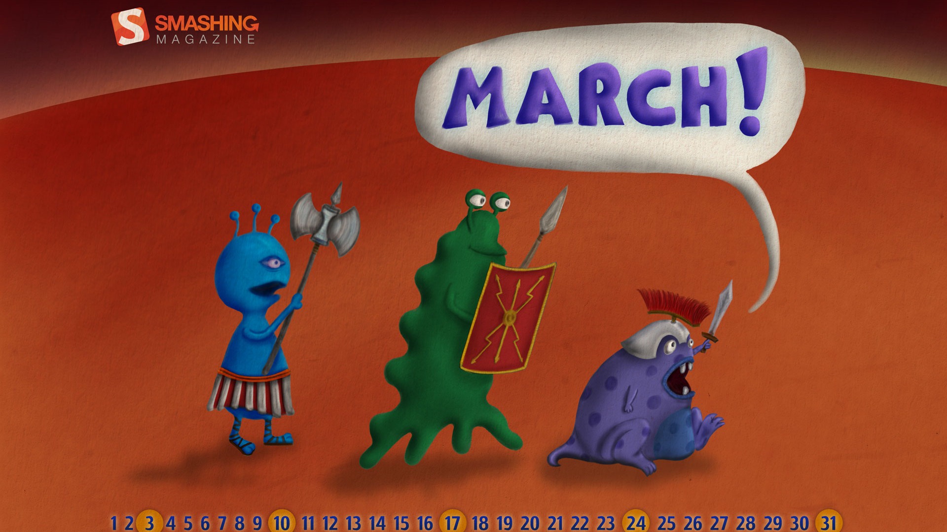 March 2012 Calendar Wallpaper #13 - 1920x1080