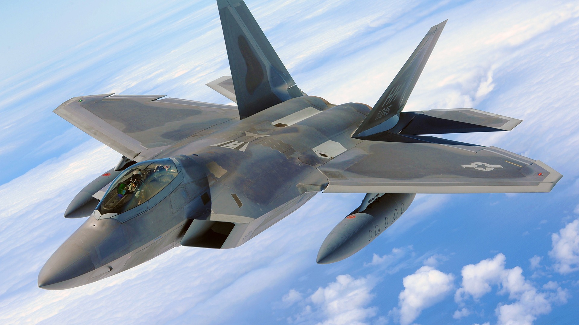 Military fighter HD widescreen wallpapers #8 - 1920x1080