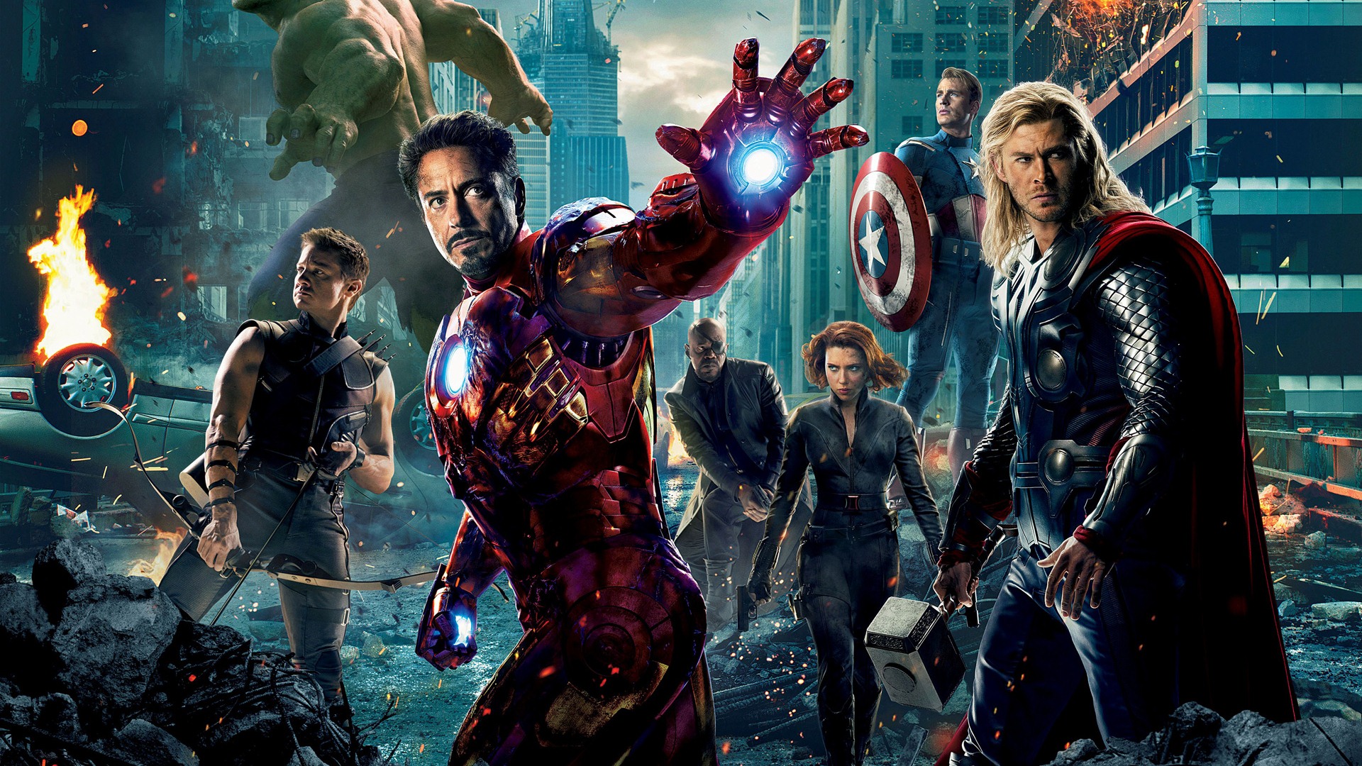 The Avengers 2012 復仇者聯盟2012 高清壁紙 #1 - 1920x1080