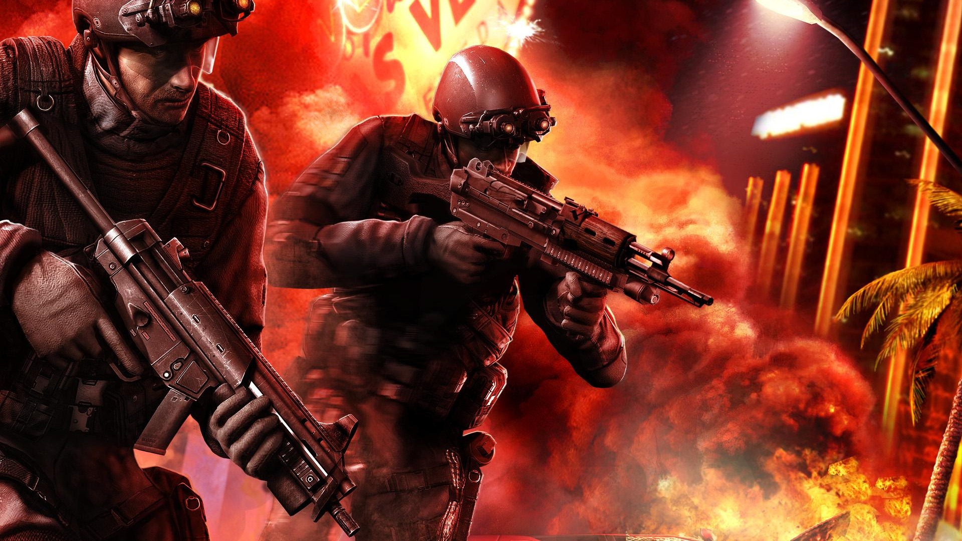 Tom Clancy 's Rainbow Six: Vegas HD wallpapers #5 - 1920x1080