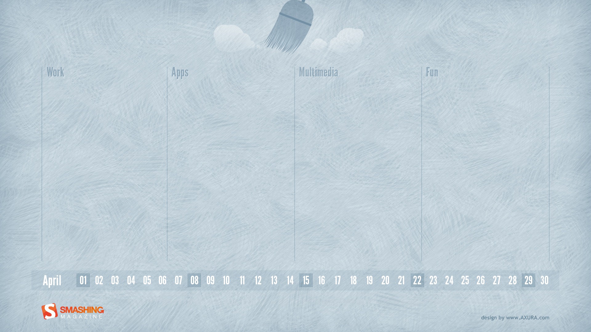 2012年4月日曆壁紙(二) #11 - 1920x1080