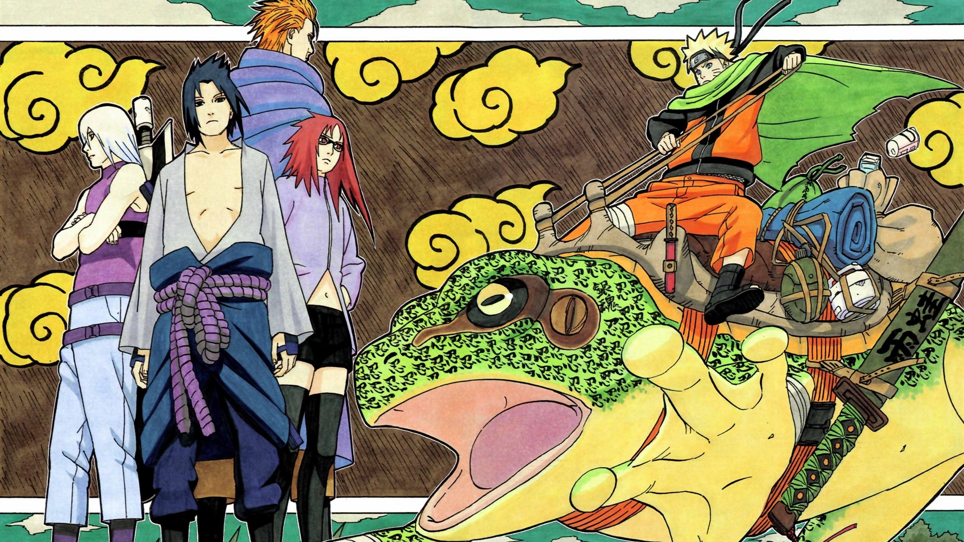 Naruto anime HD tapety na plochu #16 - 1920x1080