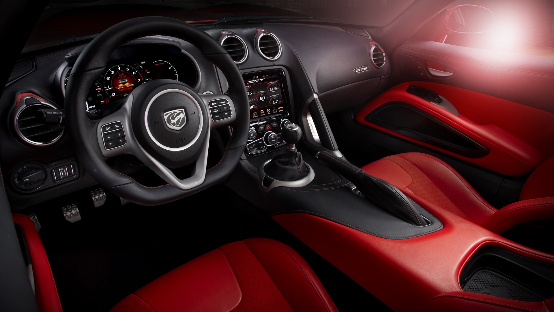 2012 SRT Viper GTS 蝰蛇GTS 高清壁纸26 - 1920x1080