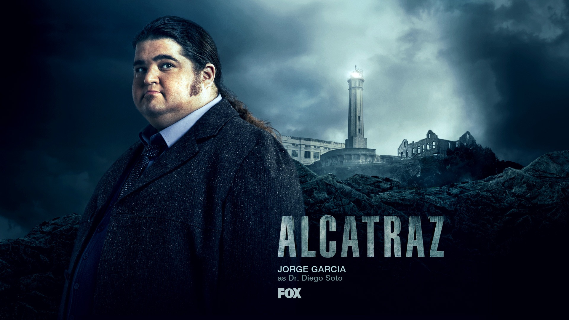 Jorge Garcia in Alcatraz TV Series Wallpaper - 1920x1080