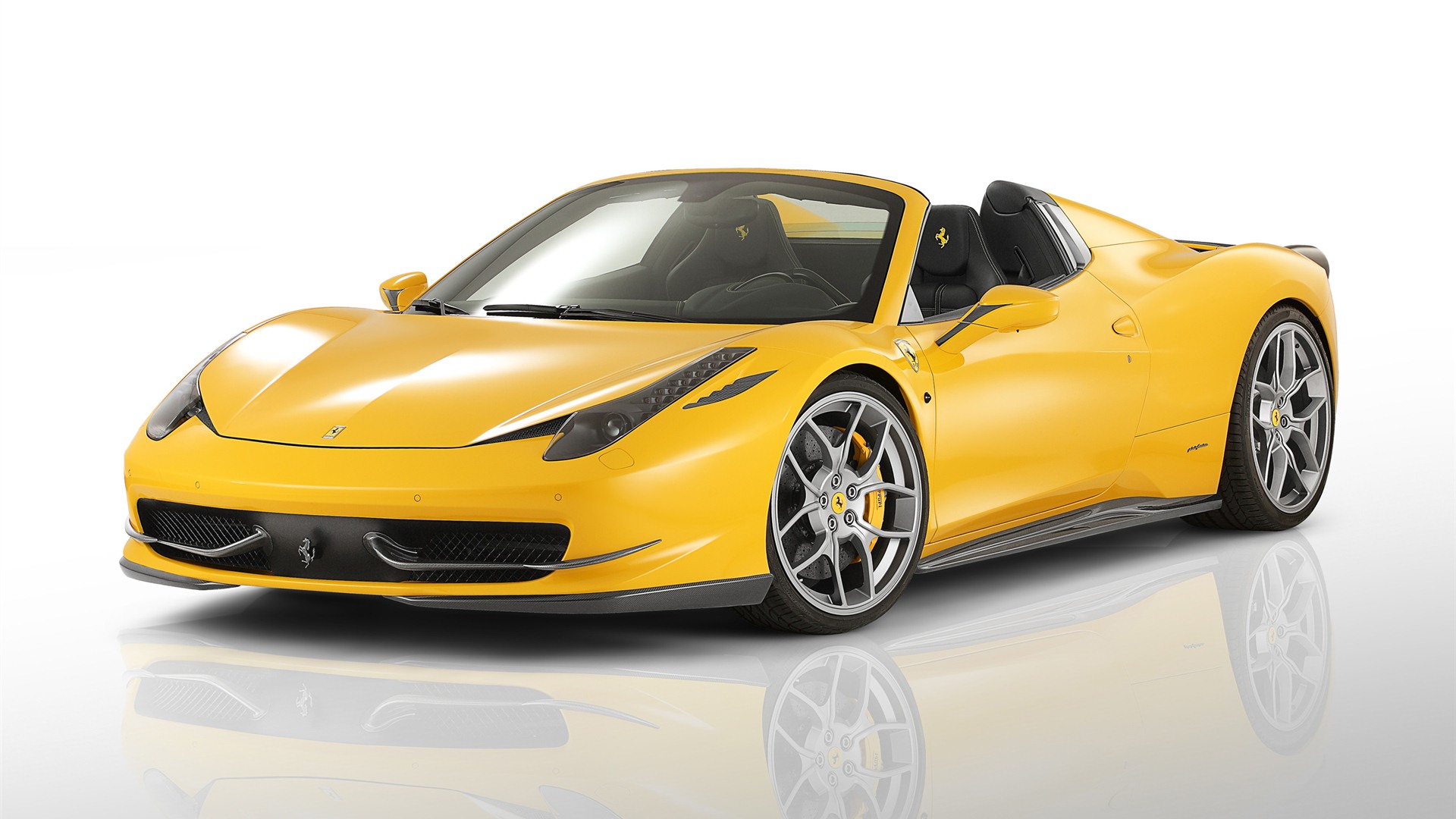 Ferrari 458 Spider 2012 Italia HD tapety na plochu #1 - 1920x1080