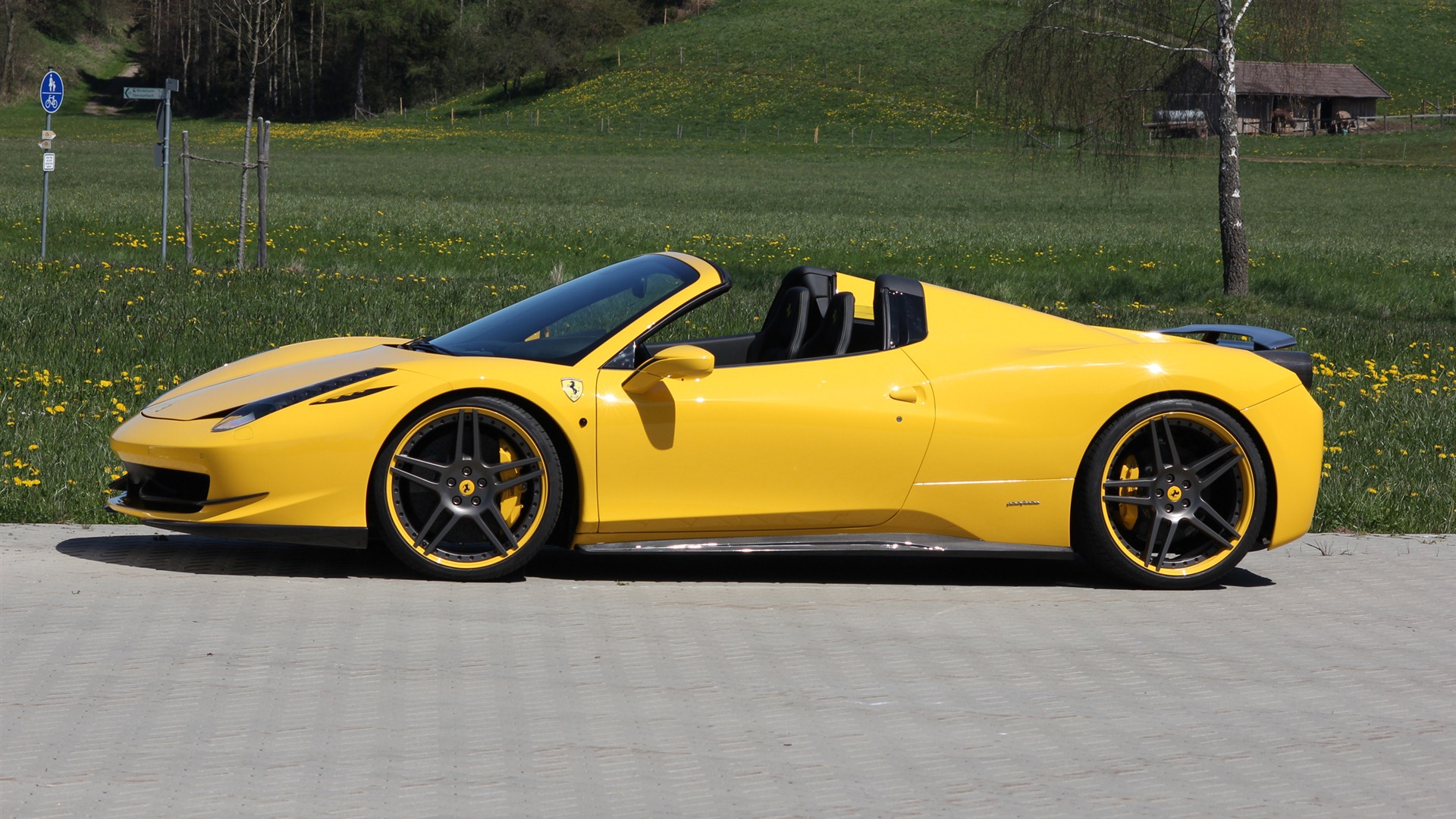 Ferrari 458 Italia araignée 2012 fonds d'écran HD #13 - 1920x1080