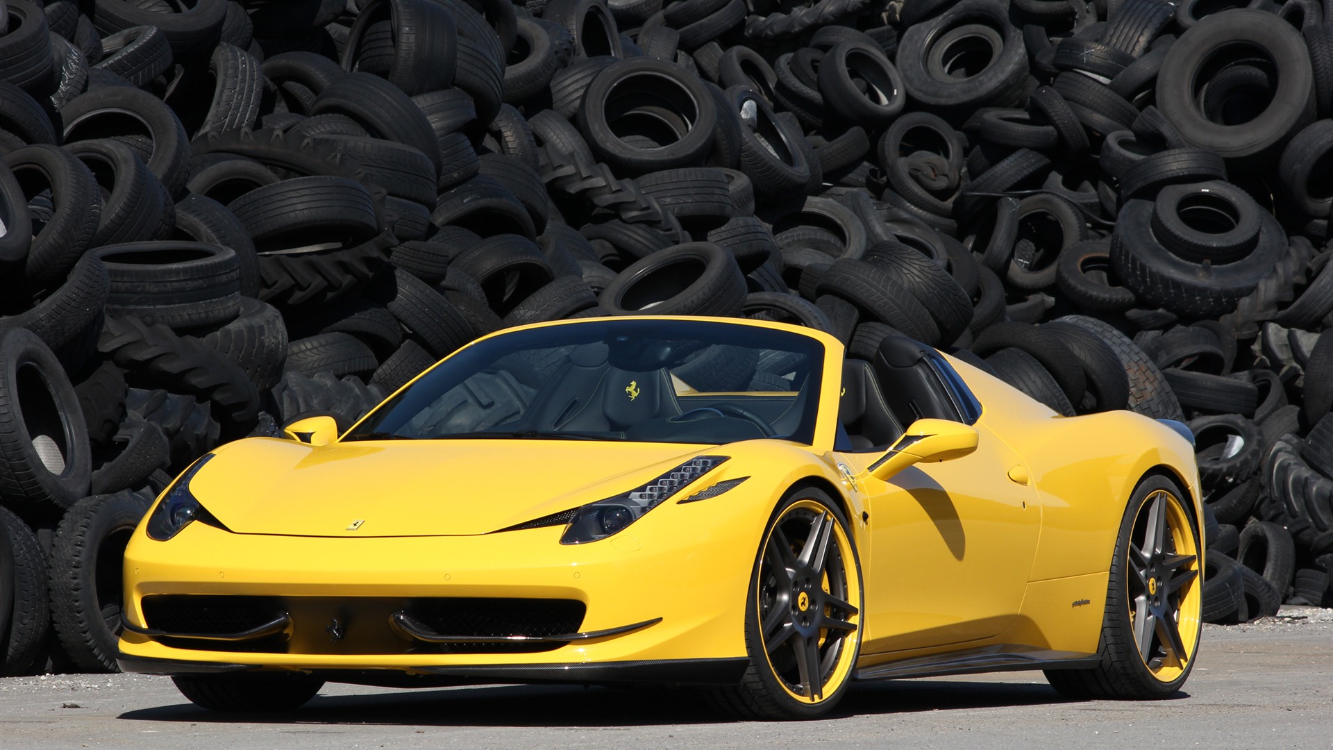 Ferrari 458 Italia spider 2012 法拉利 高清壁紙 #16 - 1920x1080