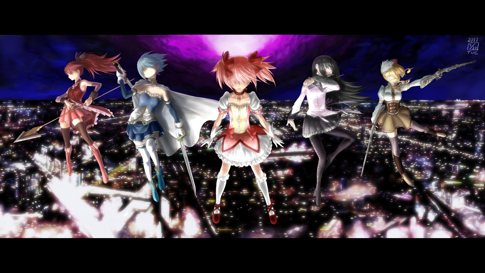 Puella 동방 박사 Madoka Magica의 HD 월페이퍼 #6 - 1920x1080