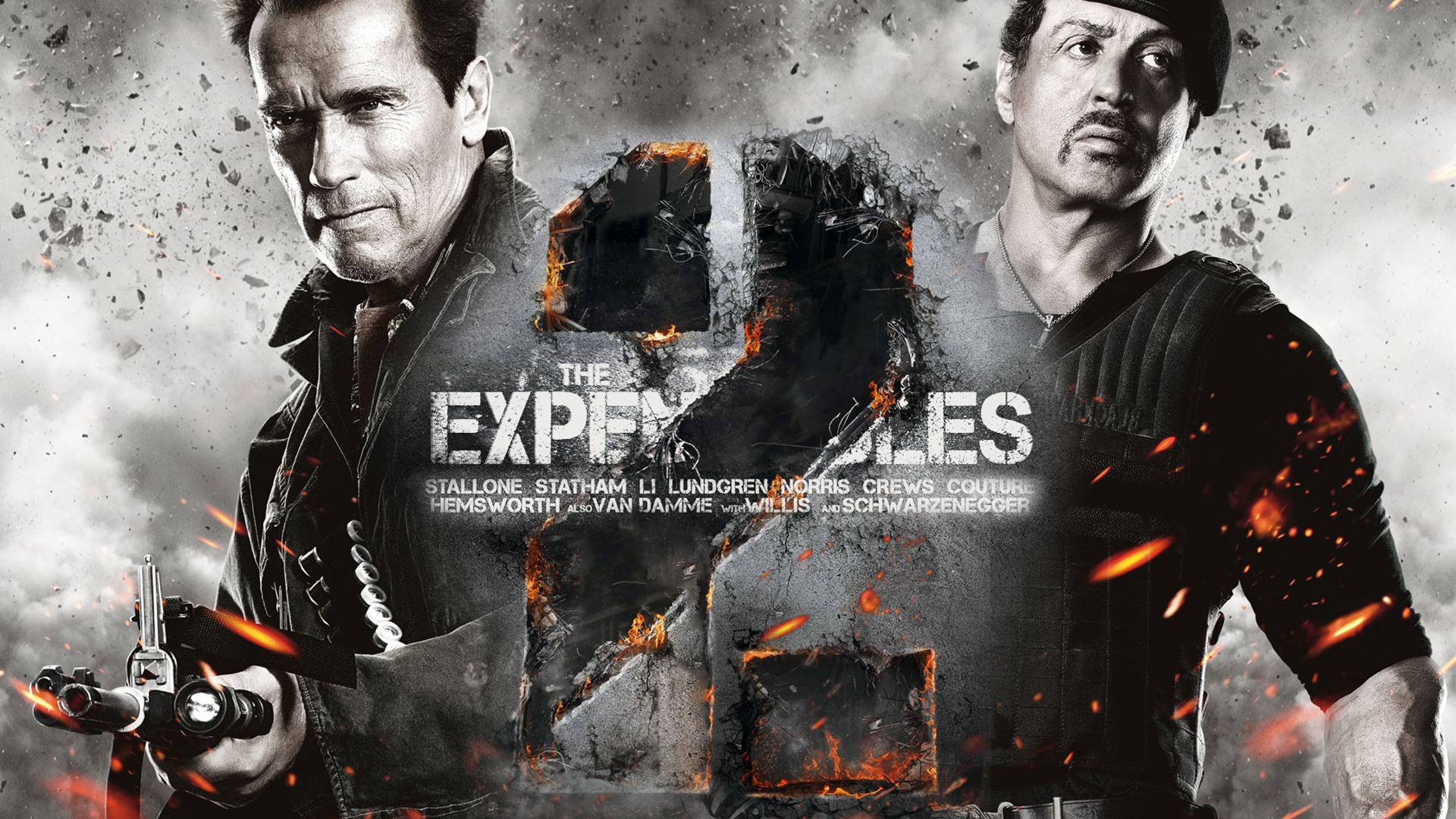 2012 The Expendables 2 敢死隊2 高清壁紙 #1 - 1920x1080