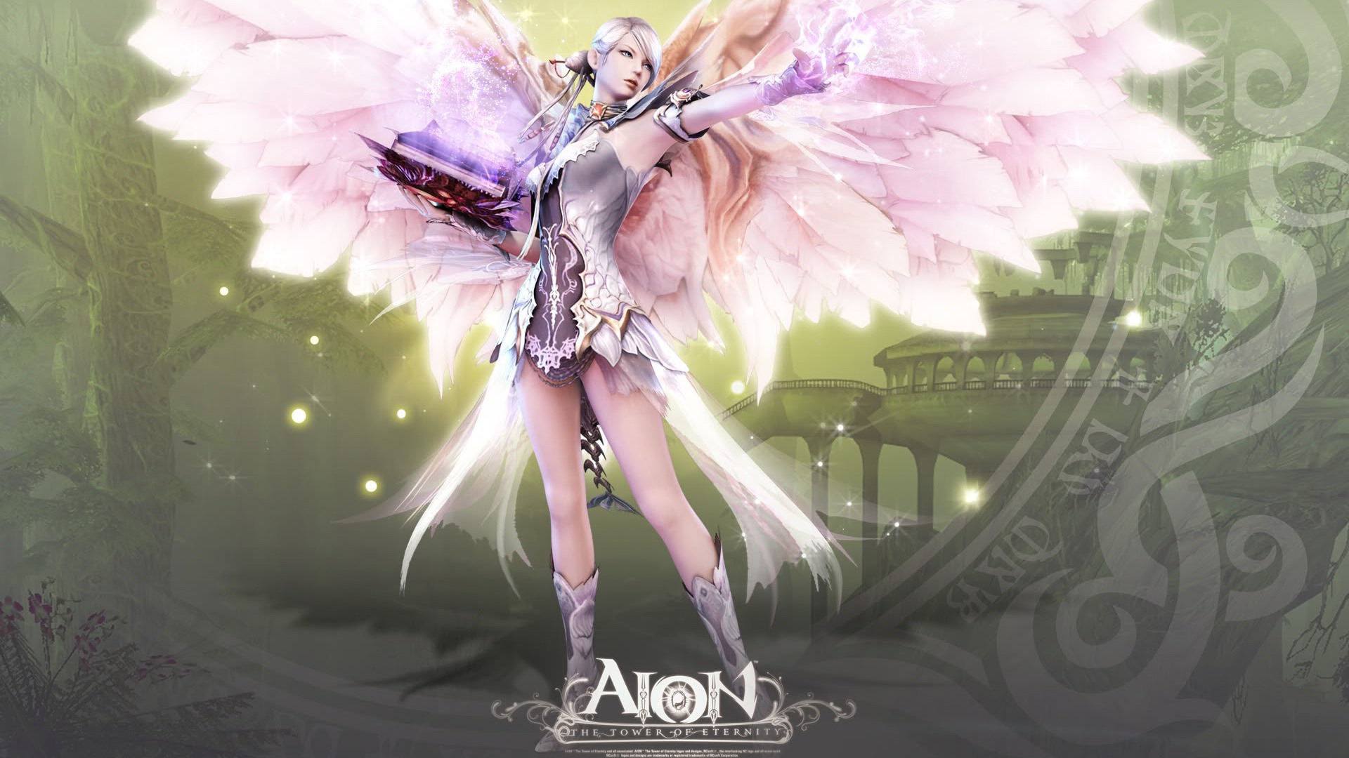 Aion 永恒之塔漂亮的女孩 高清壁纸(二)14 - 1920x1080