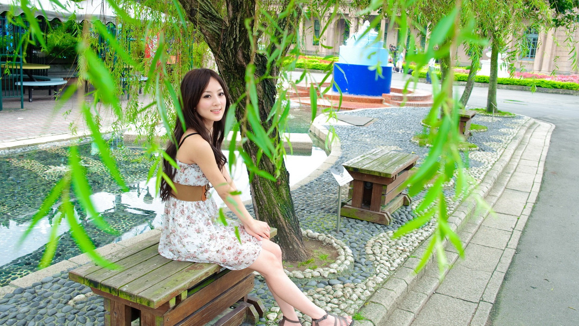Tchaj-wan ovoce dívka krásné Tapety na plochu (11) #6 - 1920x1080