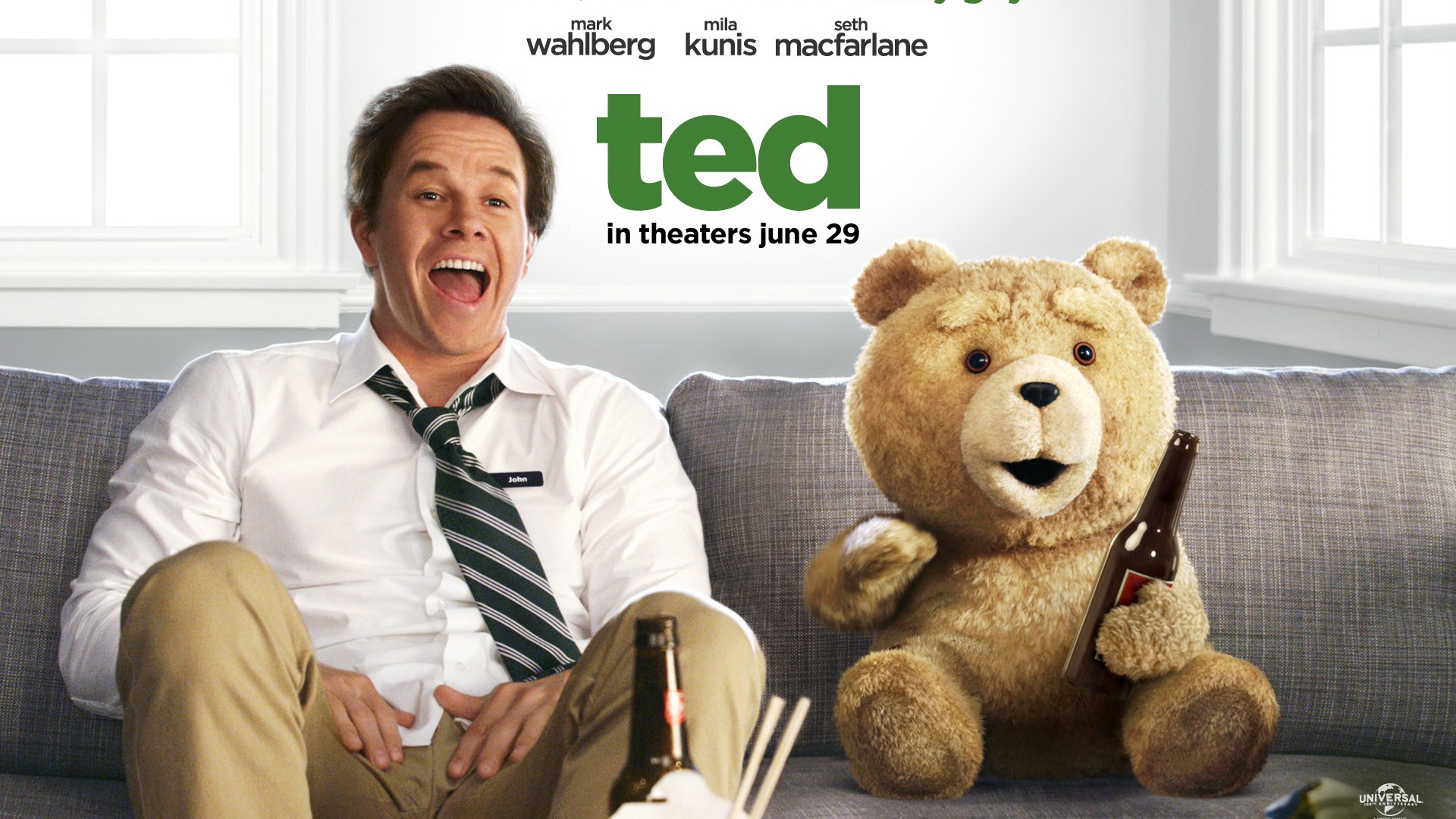 Ted 2012 泰迪熊2012 高清壁纸1 - 1920x1080