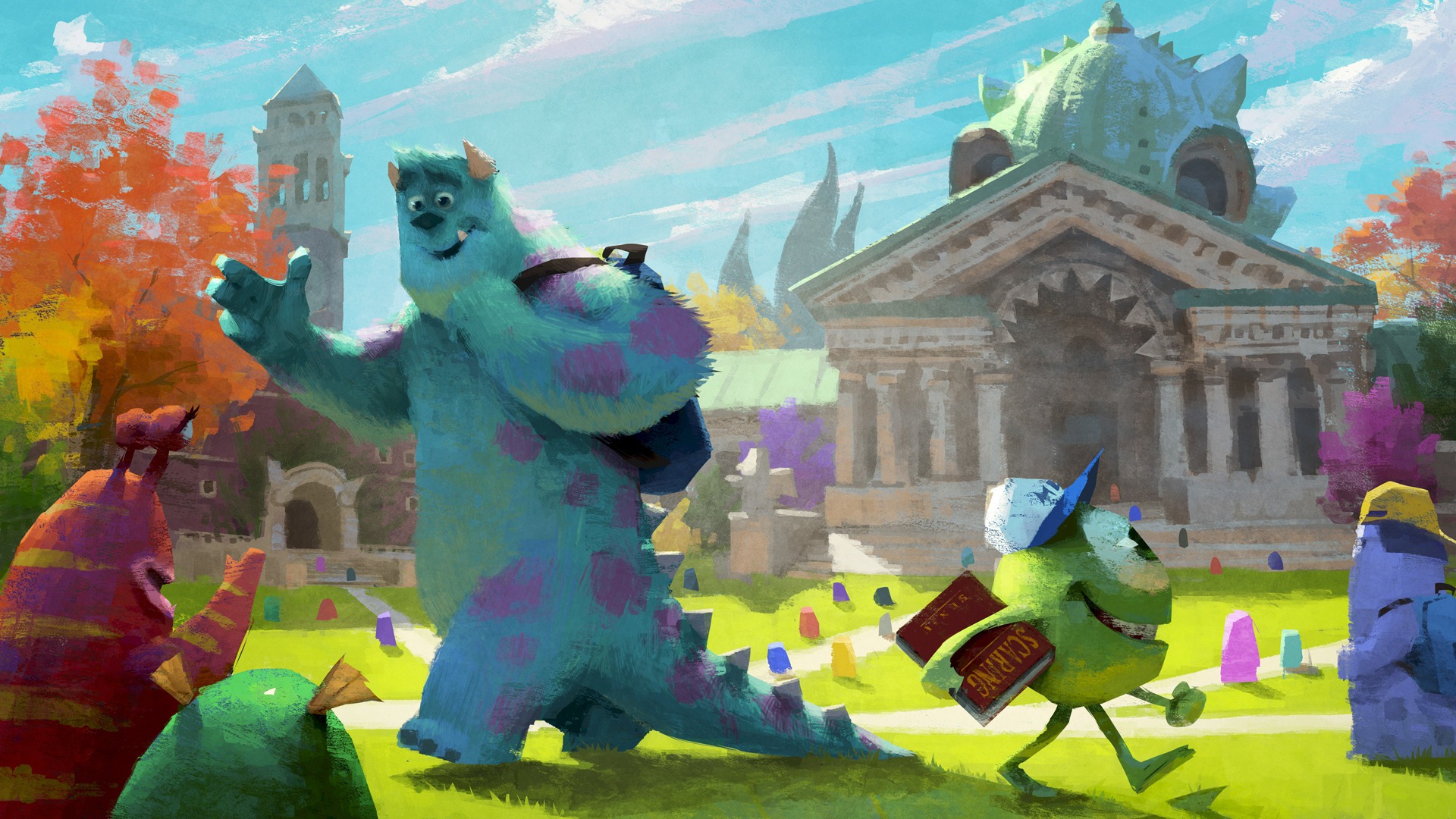 Monsters University 怪獸大學 高清壁紙 #8 - 1920x1080
