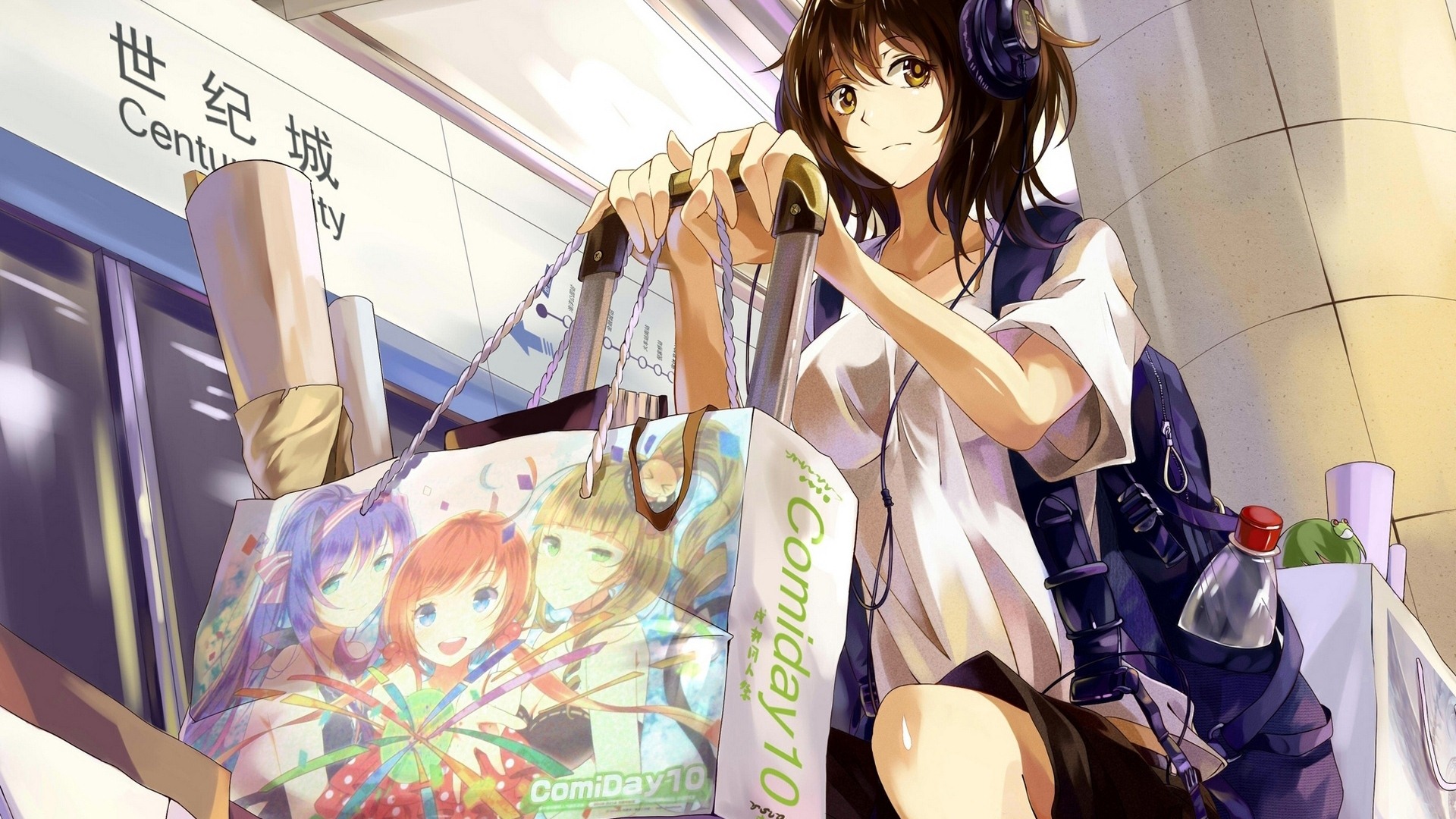 Hermoso de anime niñas HD Wallpapers (1) #7 - 1920x1080