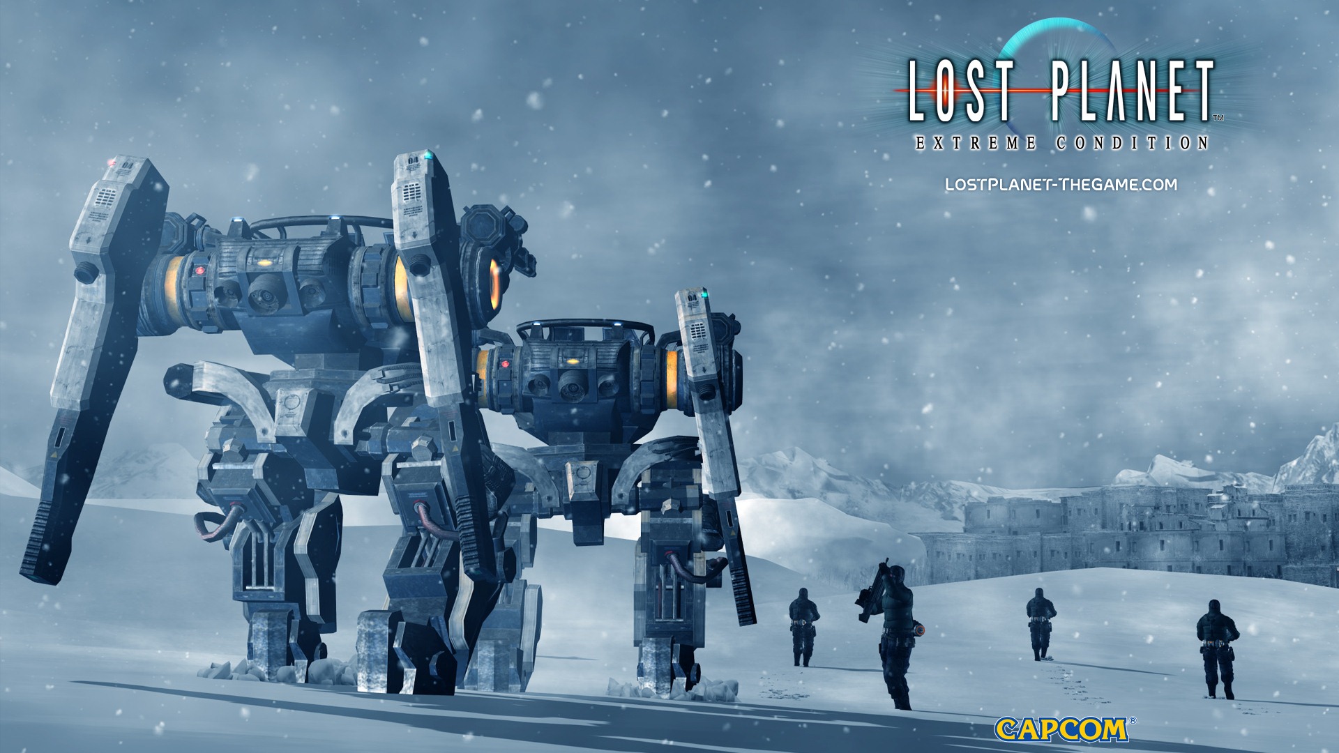 Lost Planet: Extreme Condition HD tapety na plochu #1 - 1920x1080