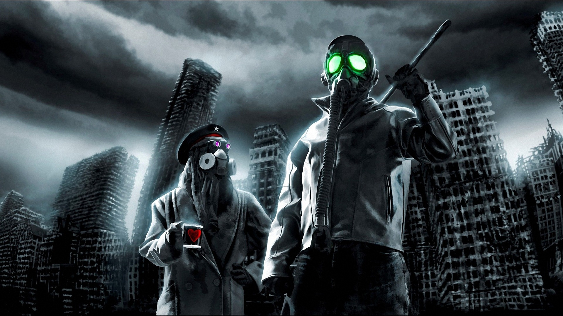 Romantically Apocalyptic 浪漫的世界末日 創意繪畫壁紙(一) #16 - 1920x1080