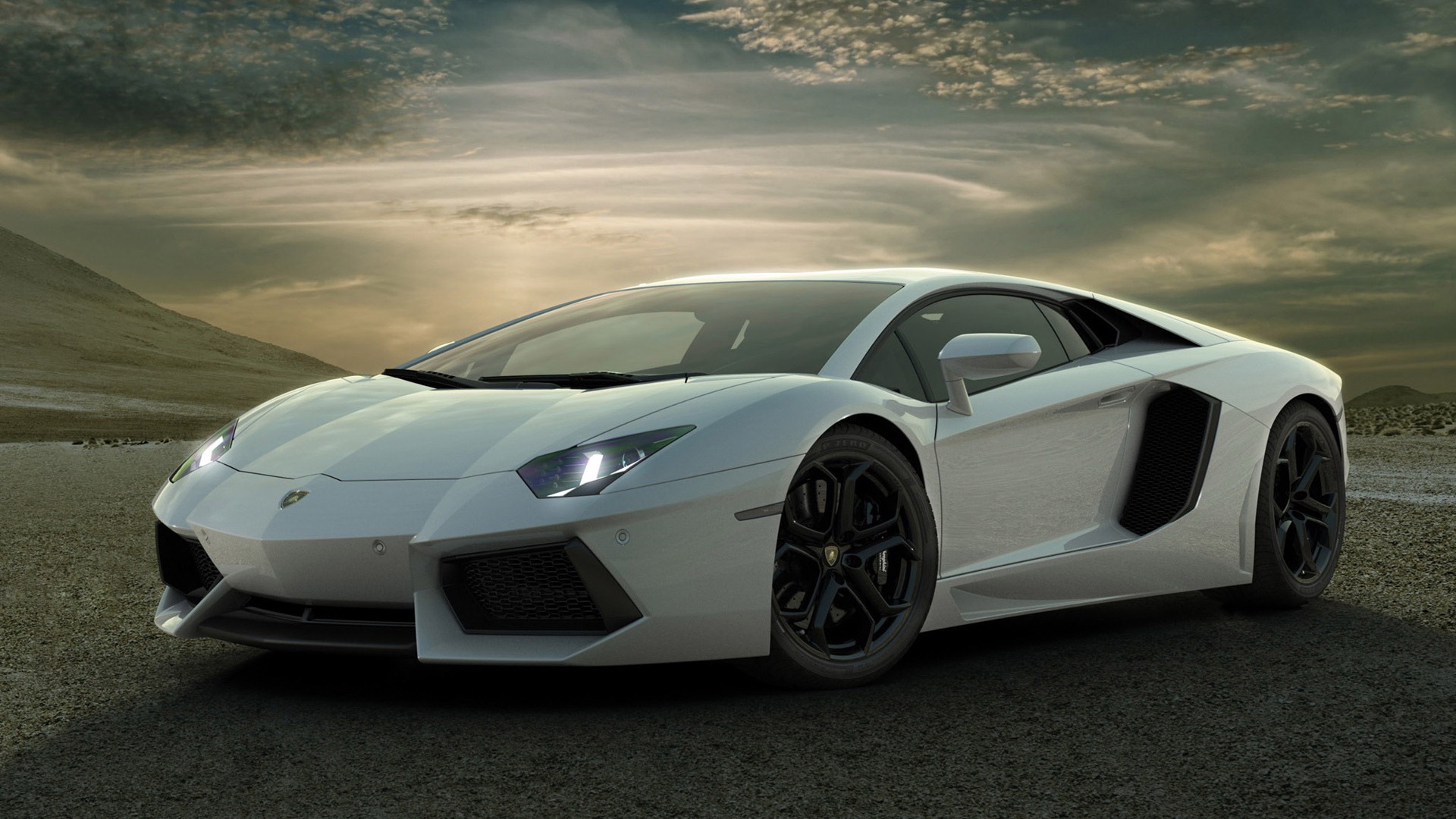 2012 Lamborghini Aventador LP700-4 蘭博基尼高清壁紙 #2 - 1920x1080