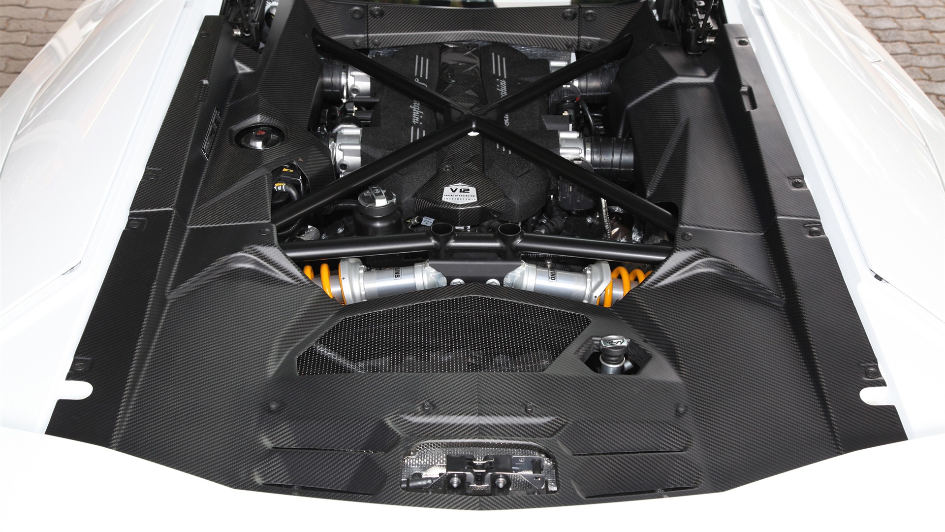 2012 Lamborghini Aventador LP700-4 蘭博基尼高清壁紙 #15 - 1920x1080