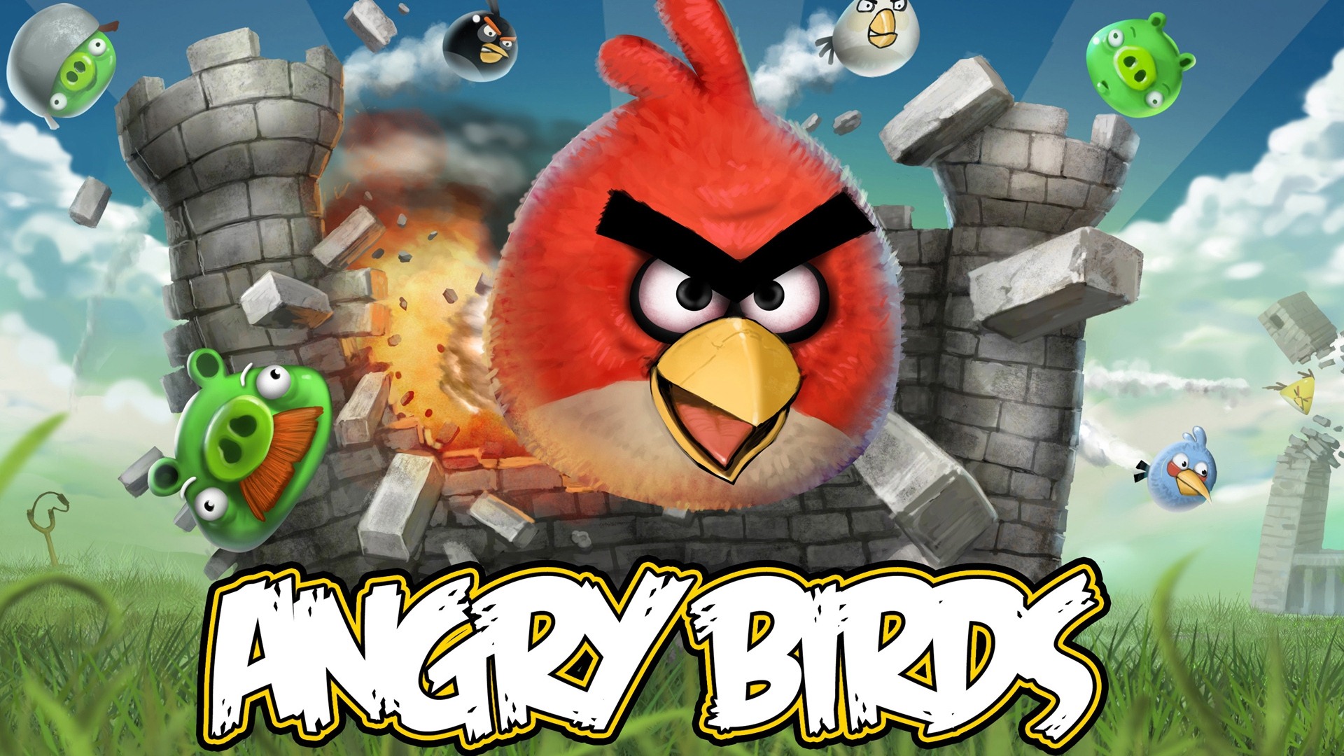 Angry Birds 憤怒的小鳥 遊戲壁紙 #15 - 1920x1080