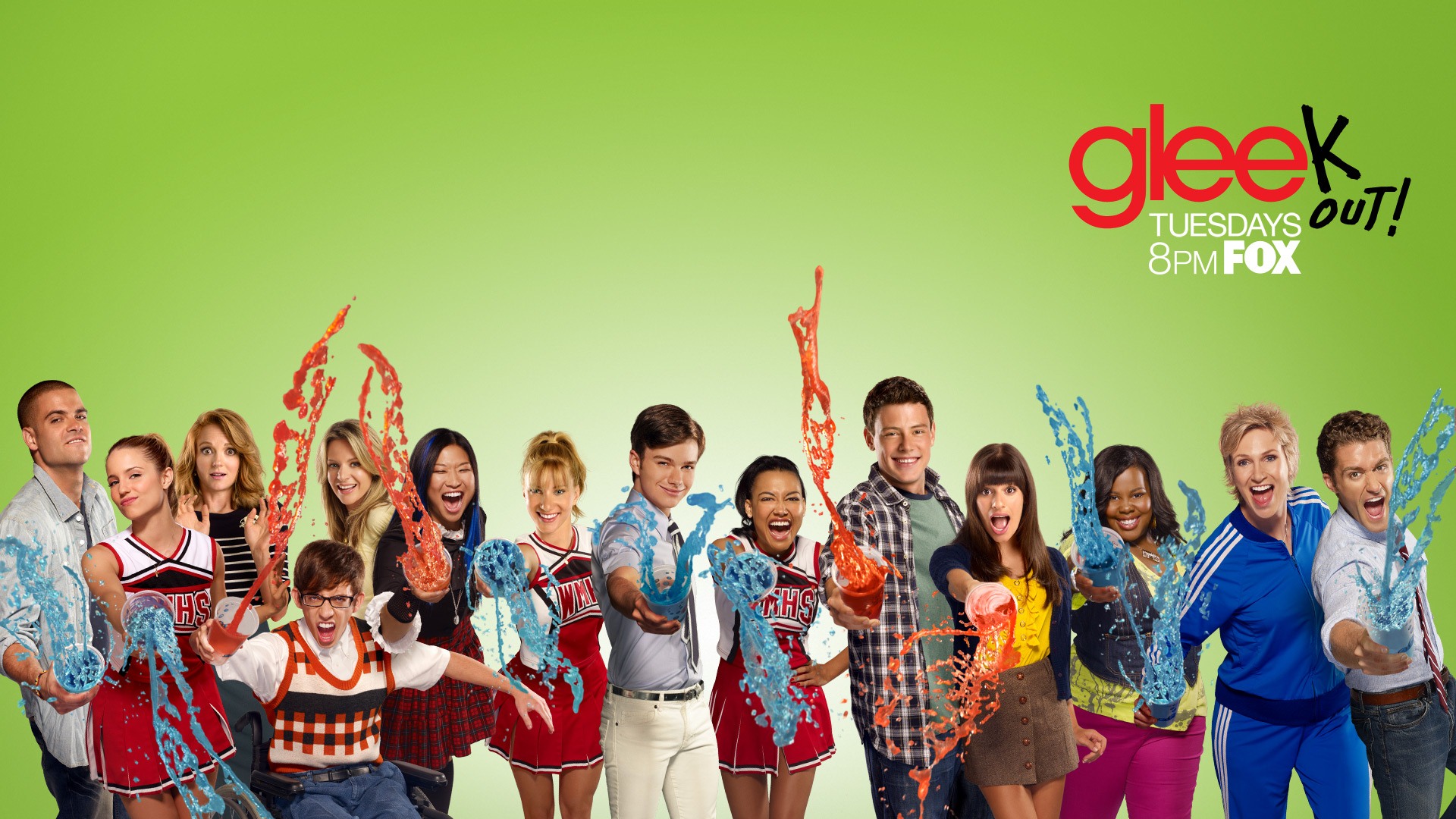 Glee Séries TV HD fonds d'écran #7 - 1920x1080