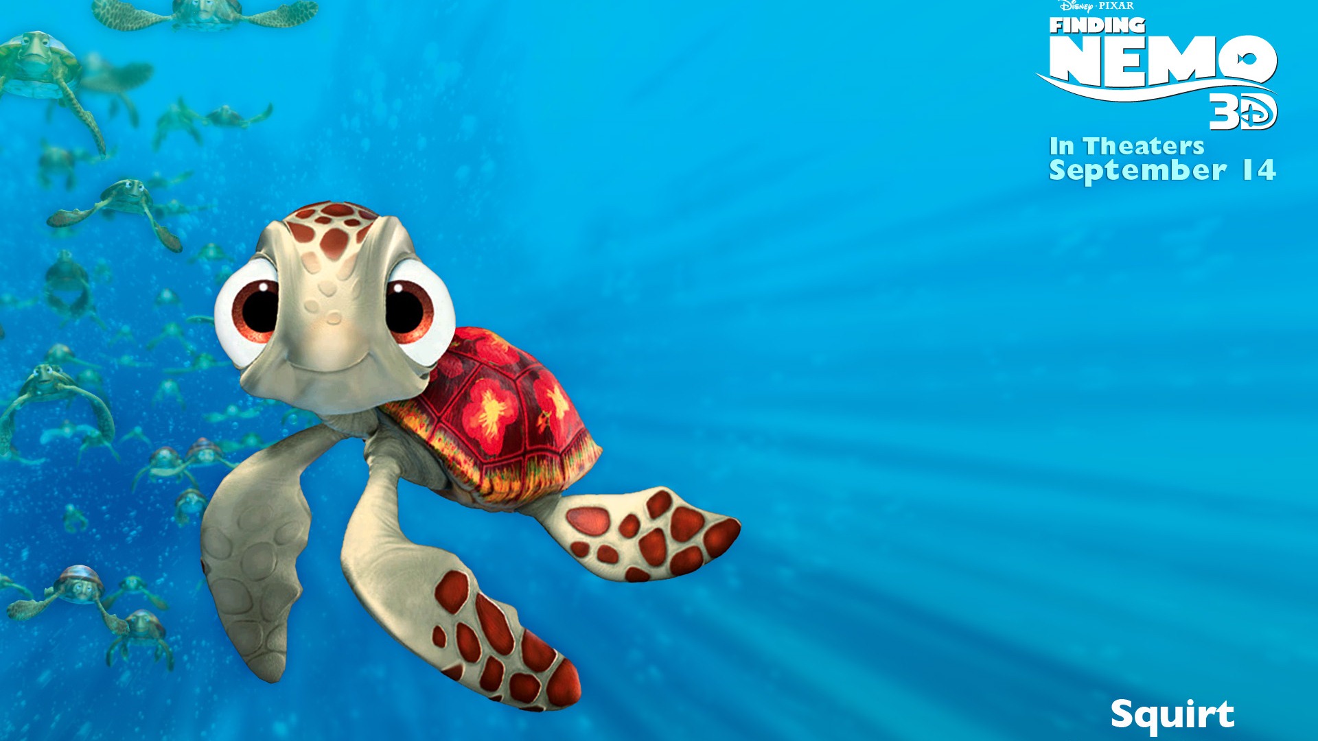 Finding Nemo 3D 海底總動員3D 2012高清壁紙 #21 - 1920x1080